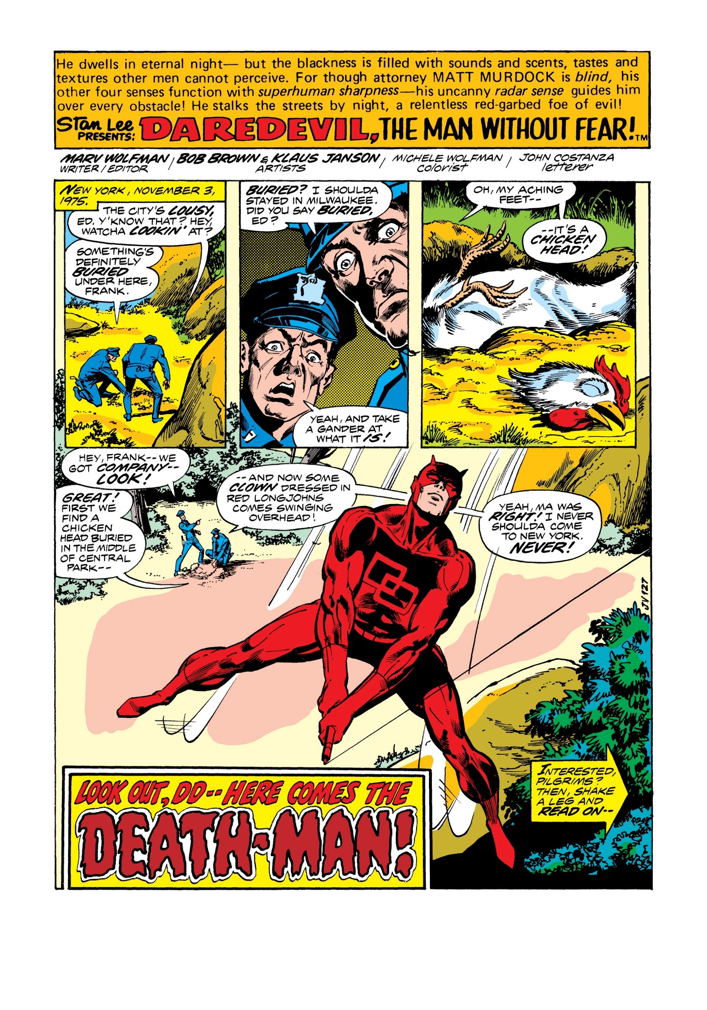 Read online Marvel Masterworks: Daredevil comic -  Issue # TPB 12 - 3