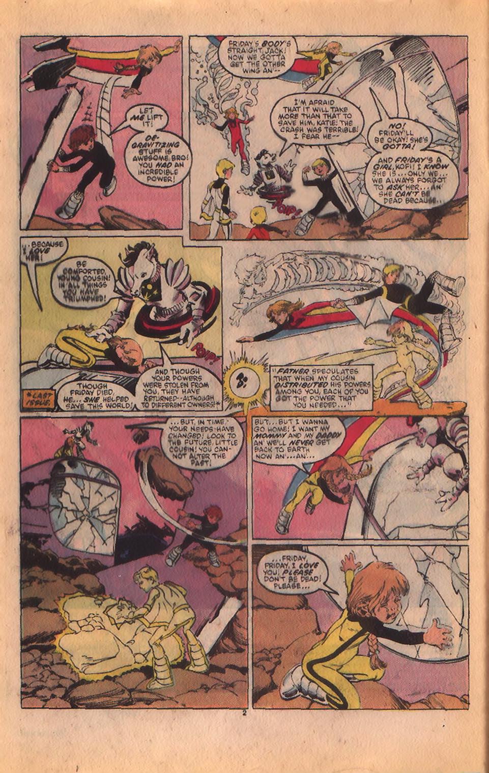 Read online Power Pack (1984) comic -  Issue #26 - 3