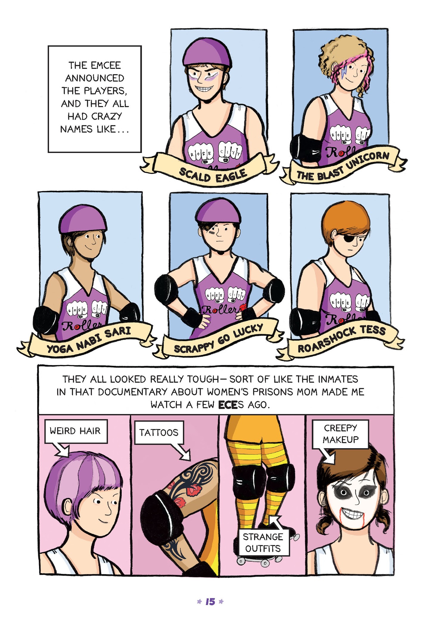 Read online Roller Girl comic -  Issue # TPB (Part 1) - 12