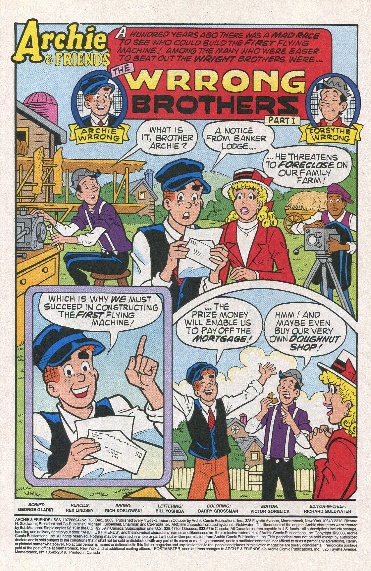 Read online Archie & Friends (1992) comic -  Issue #76 - 3
