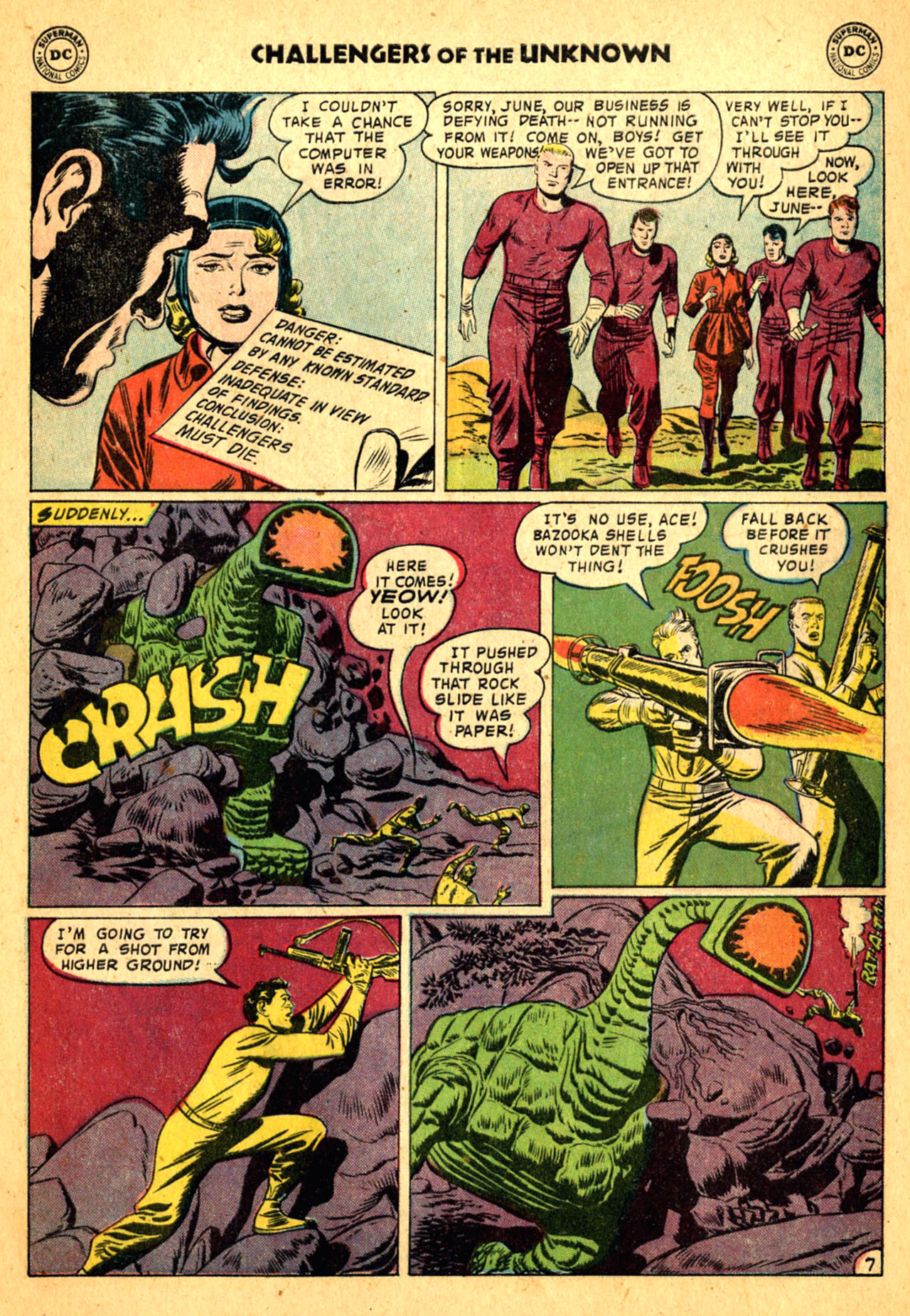 Challengers of the Unknown (1958) Issue #2 #2 - English 9