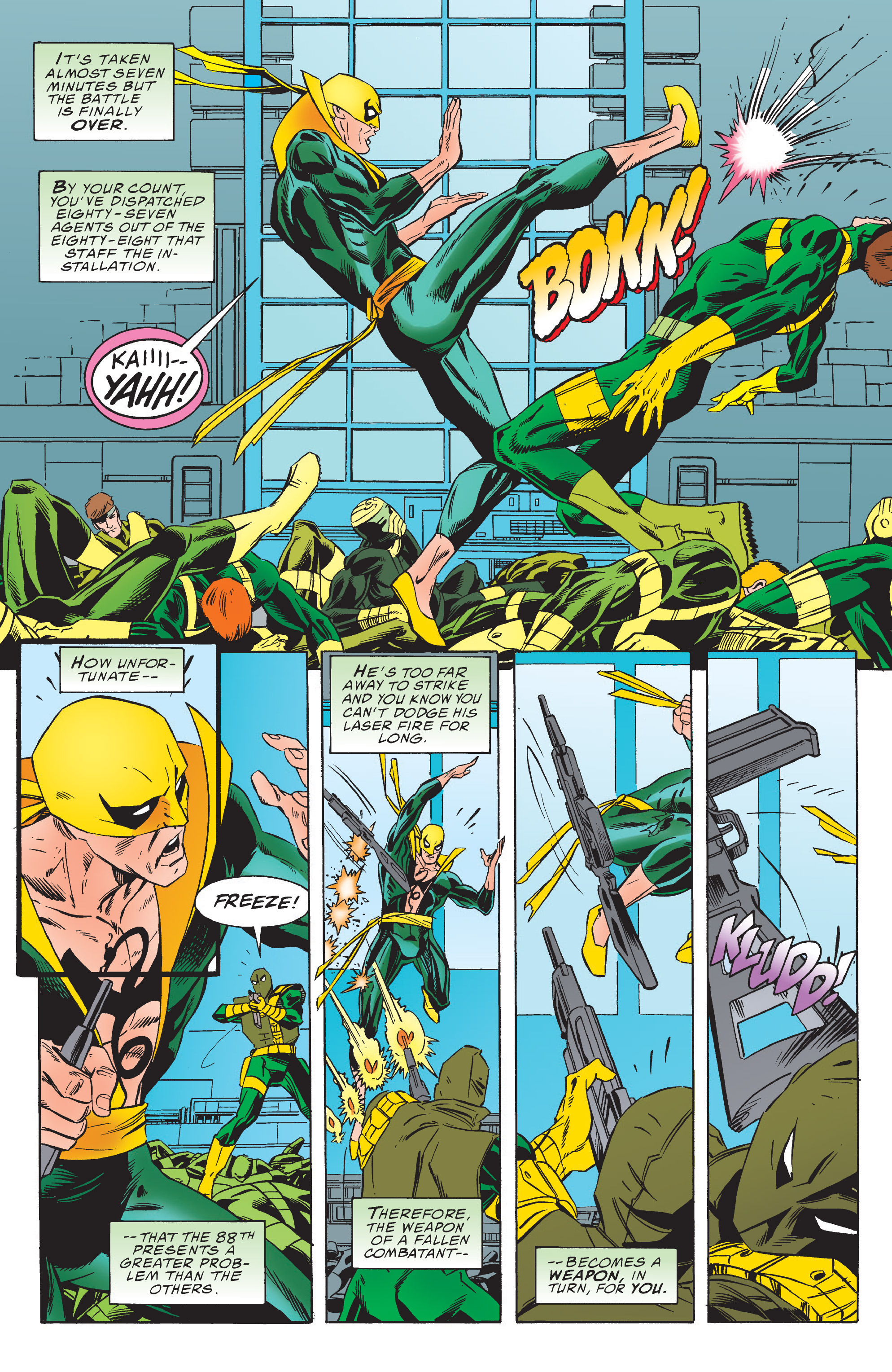 Read online Iron Fist: The Return of K'un Lun comic -  Issue # TPB - 91