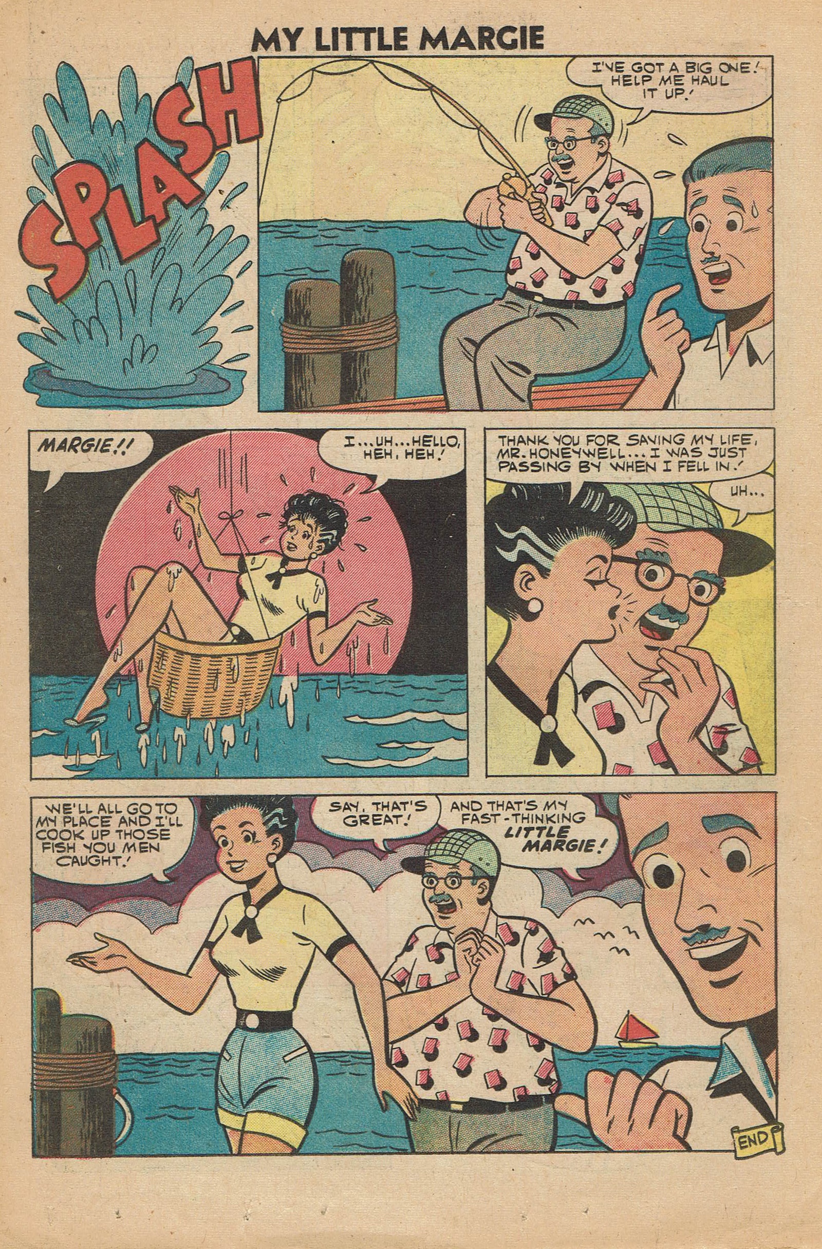 Read online My Little Margie (1954) comic -  Issue #25 - 17