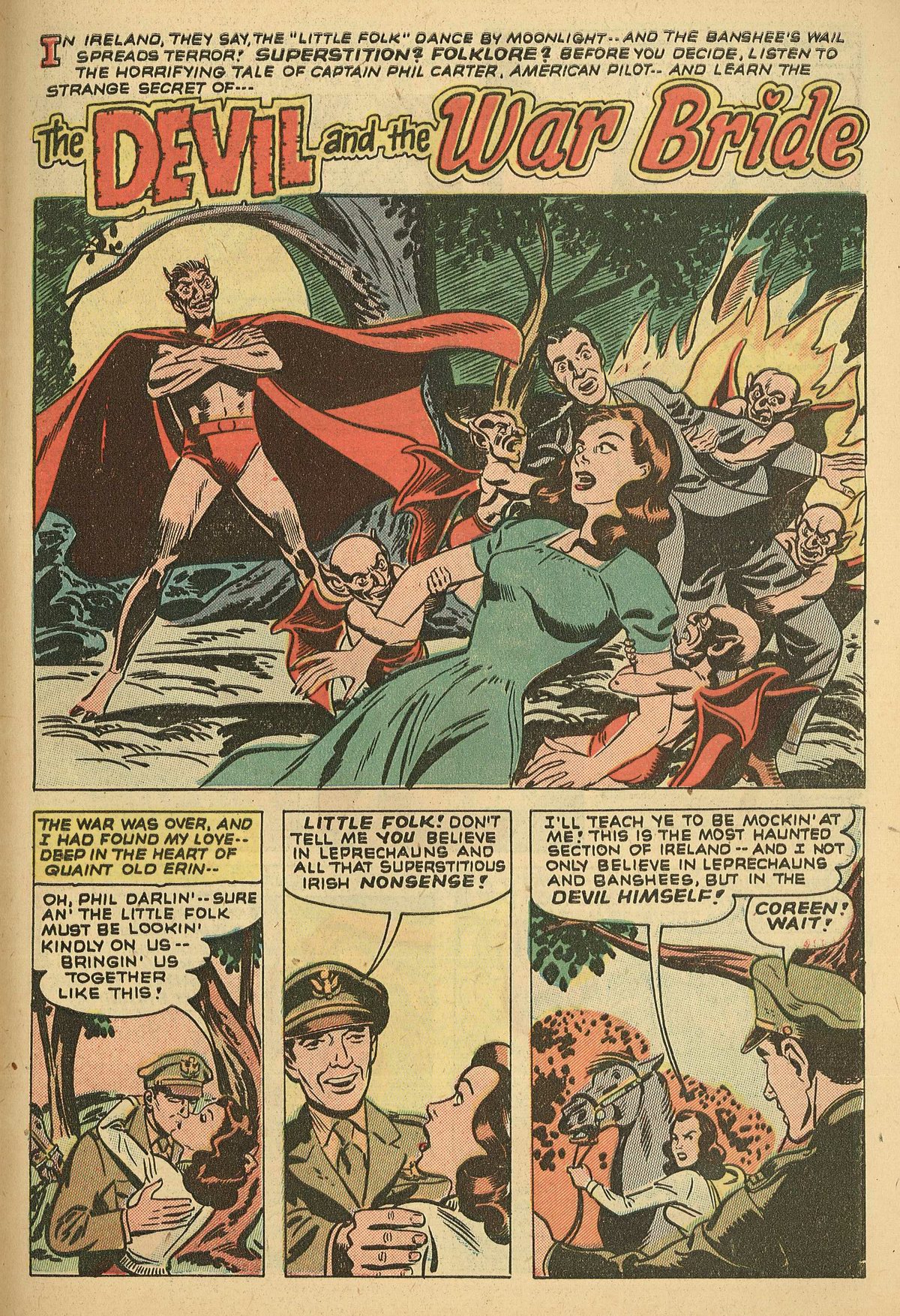 Read online Adventures Into The Unknown comic -  Issue #44 - 27