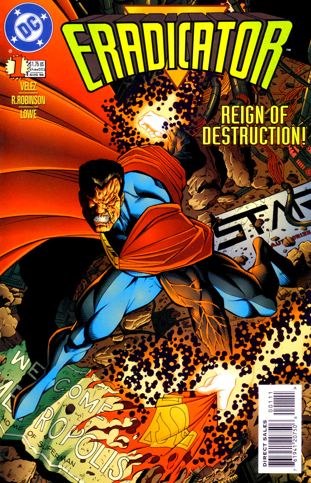 Read online Eradicator comic -  Issue #1 - 1