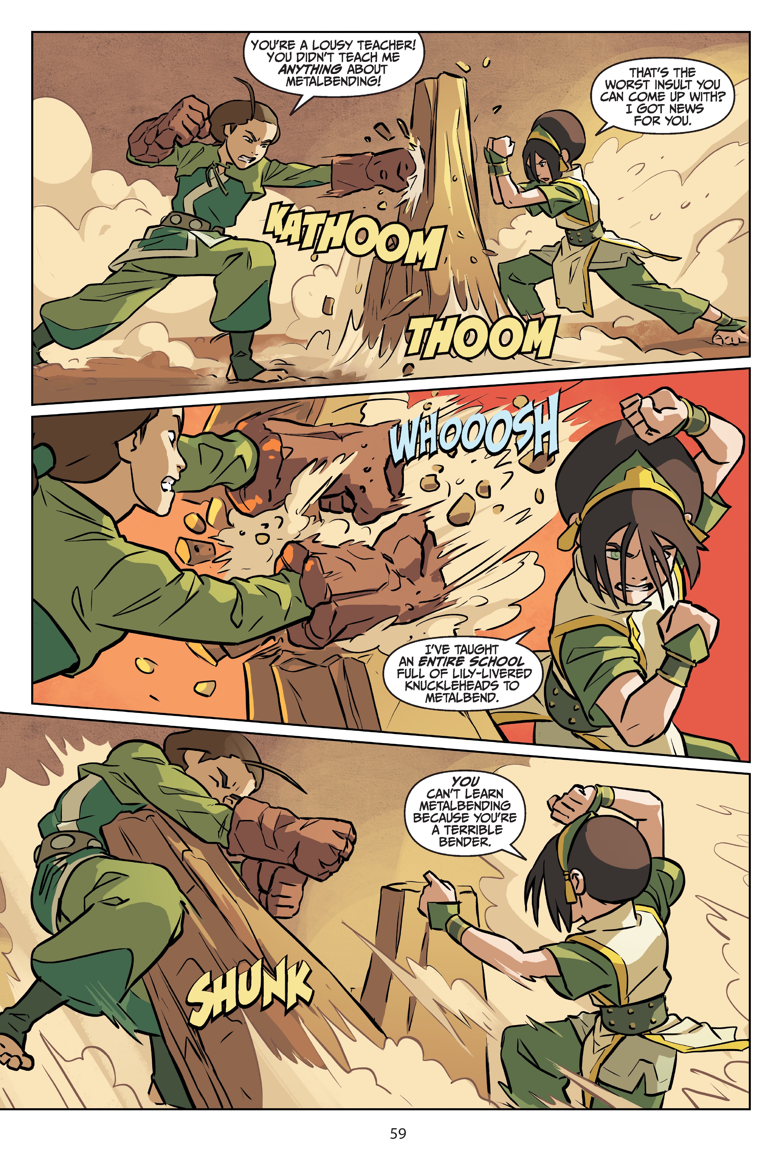 Read online Nickelodeon Avatar: The Last Airbender - Imbalance comic -  Issue # TPB 2 - 60