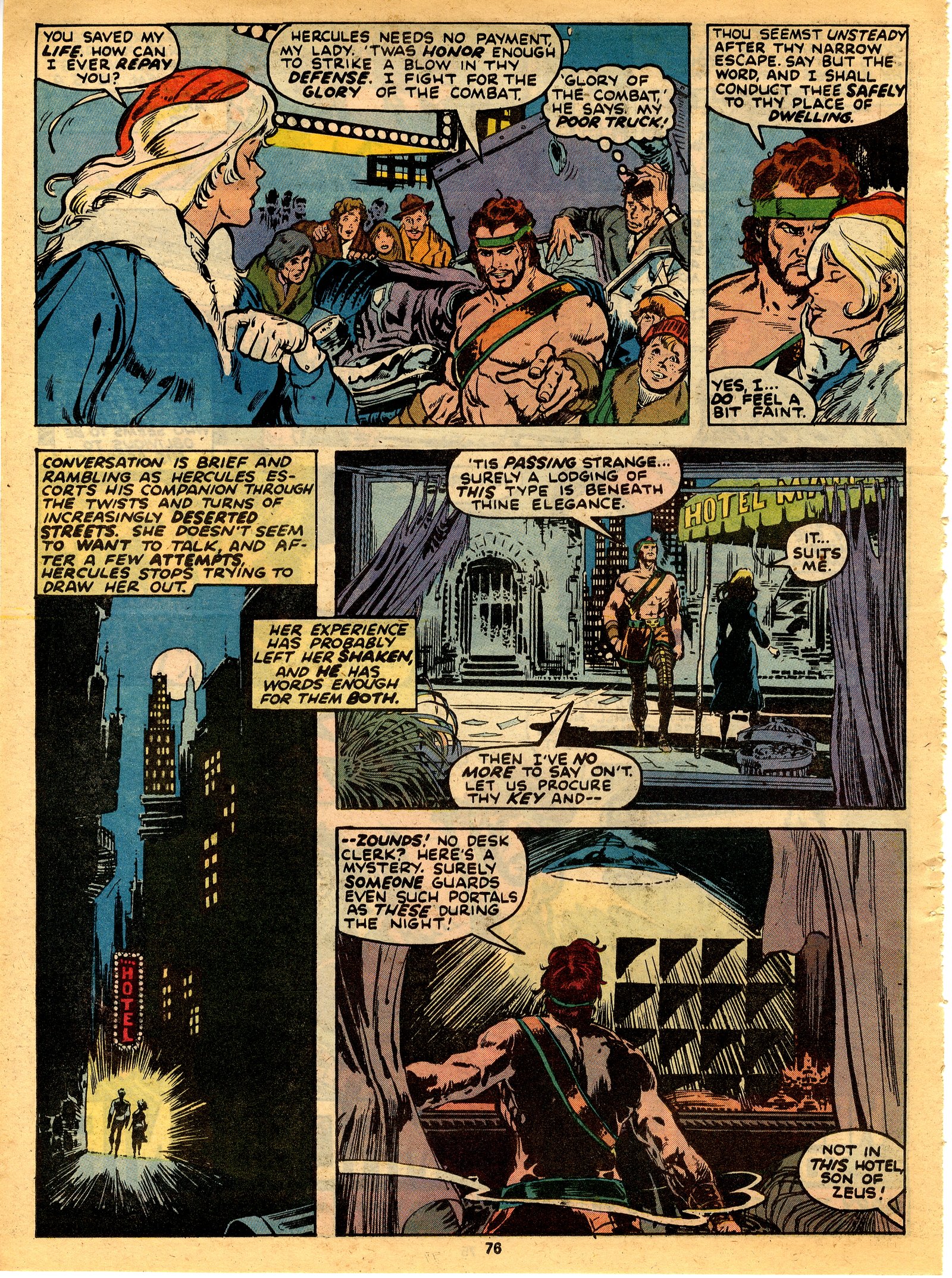 Read online Marvel Treasury Edition comic -  Issue #24 - 78