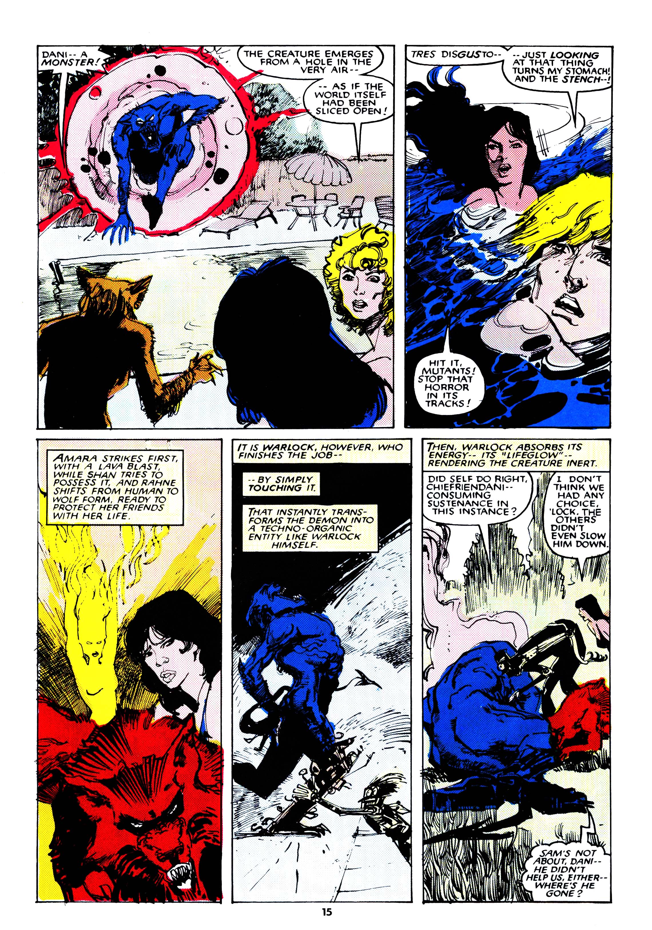 Read online Secret Wars (1985) comic -  Issue #74 - 15