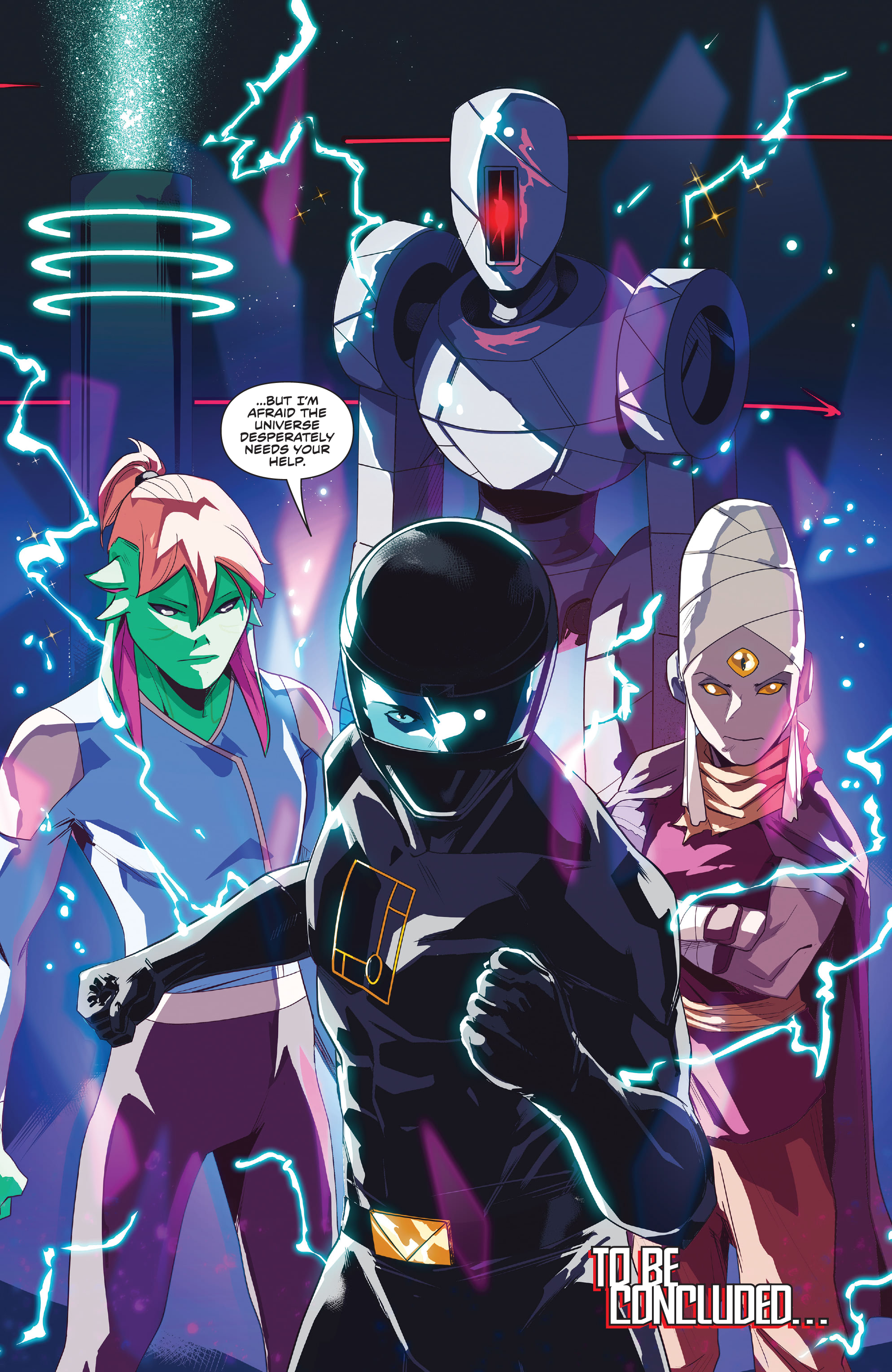Read online Power Rangers comic -  Issue #22 - 24