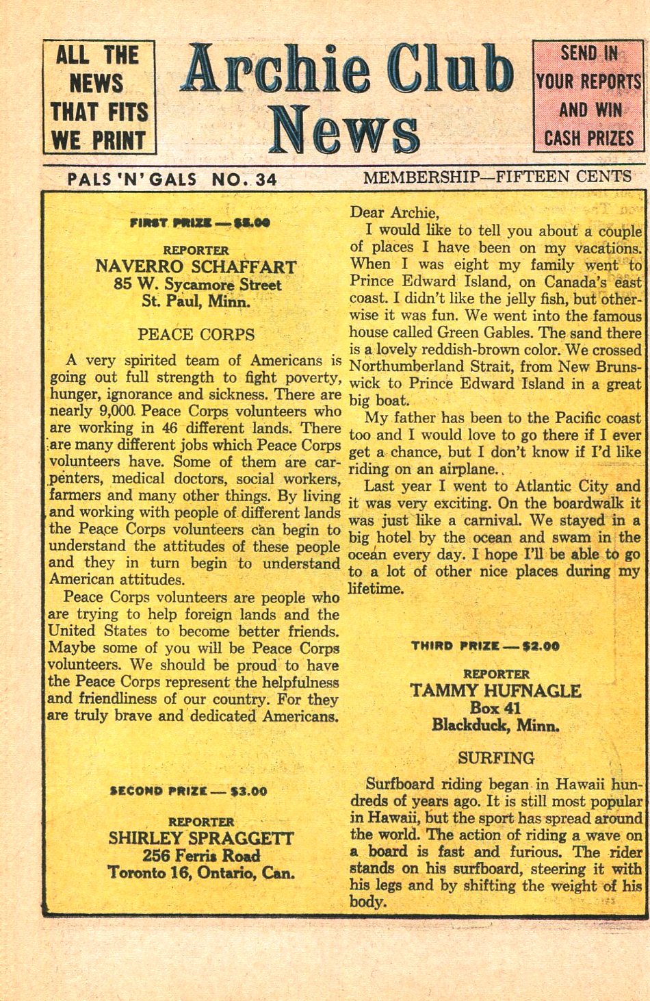 Read online Archie's Pals 'N' Gals (1952) comic -  Issue #34 - 36