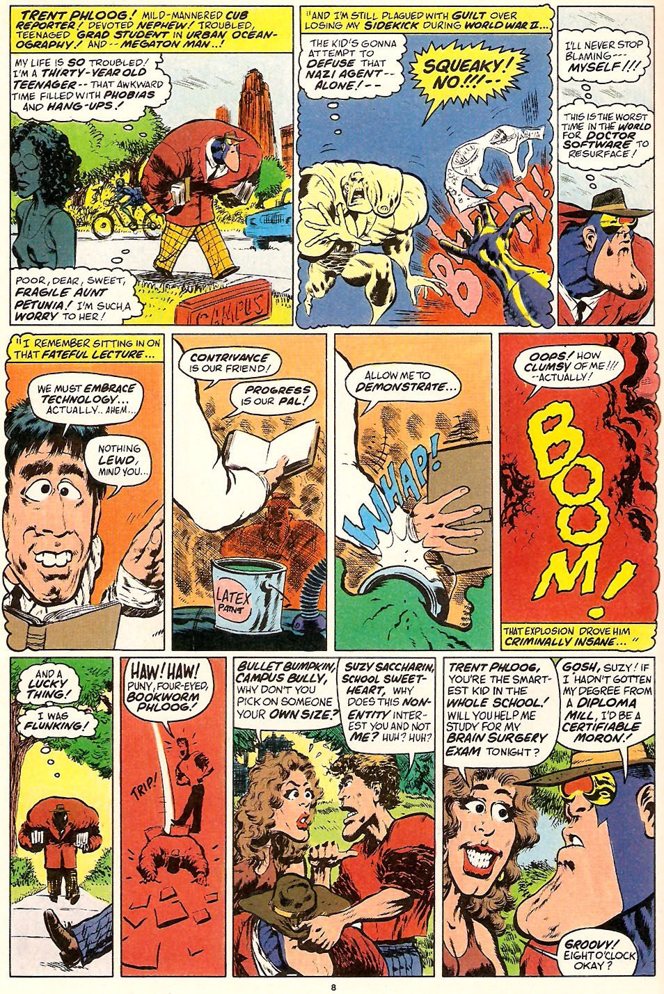 Read online Megaton Man comic -  Issue #1 - 10