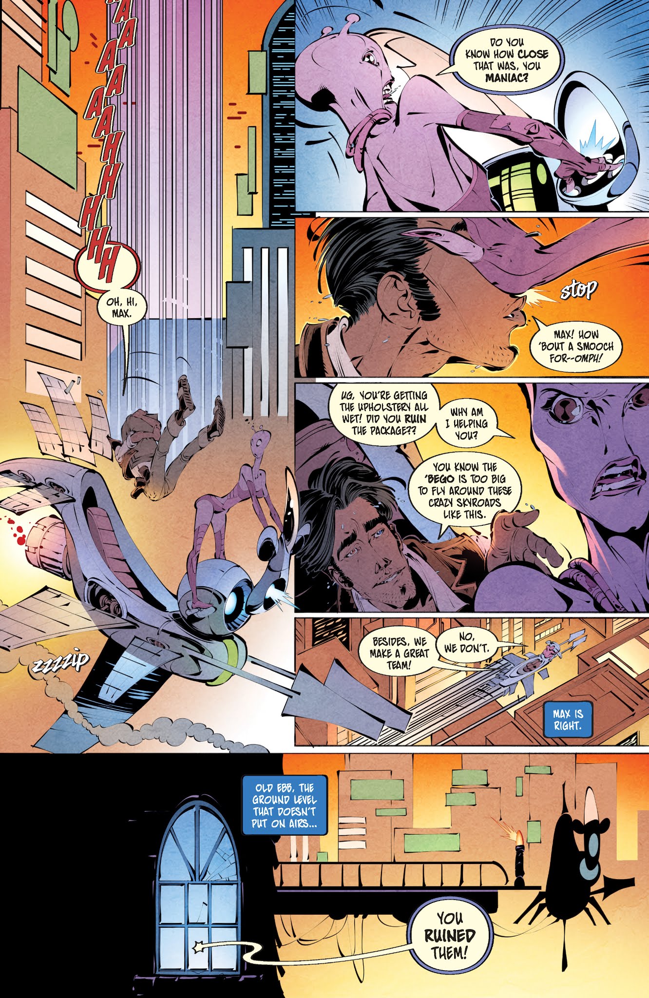 Read online Errand Boys comic -  Issue #1 - 7