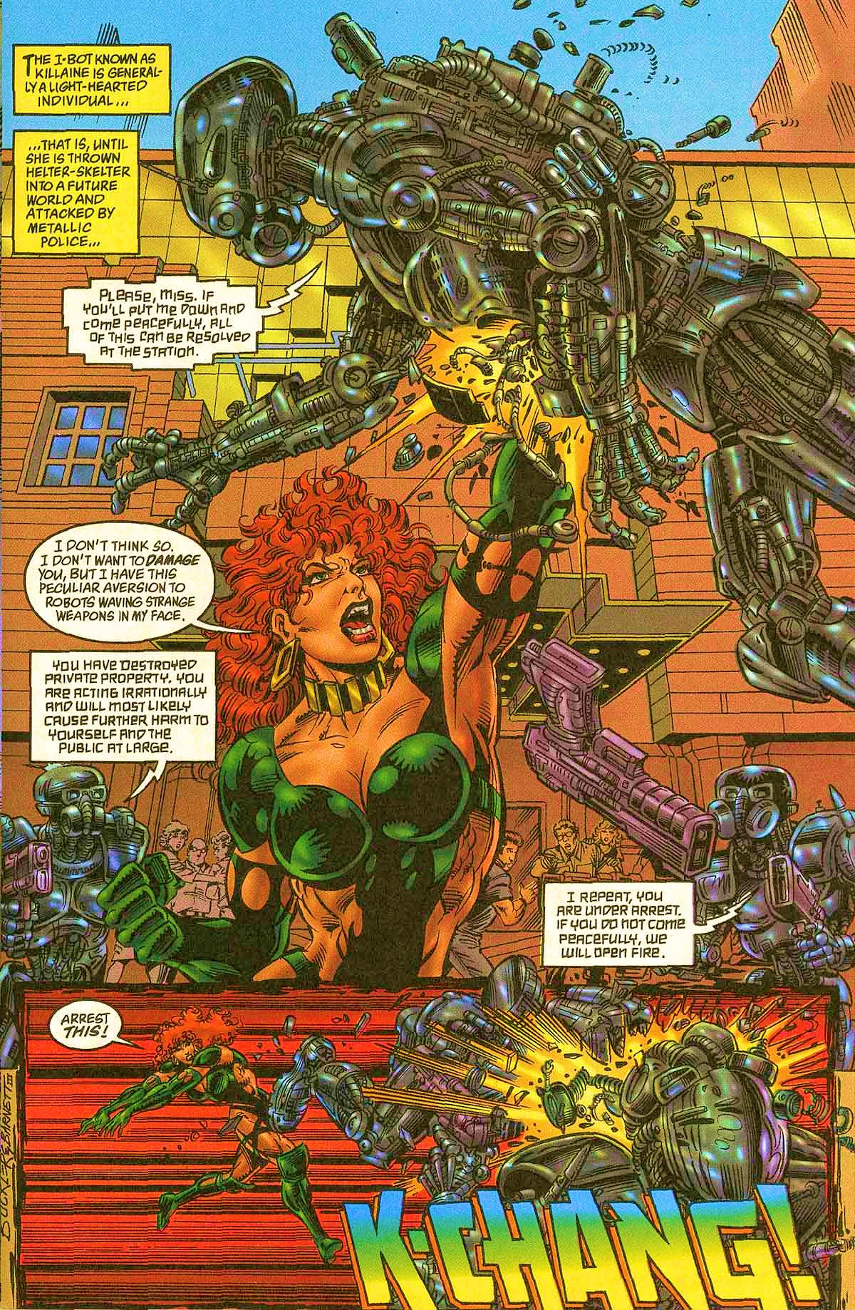 Read online Isaac Asimov's I-Bots comic -  Issue #7 - 31