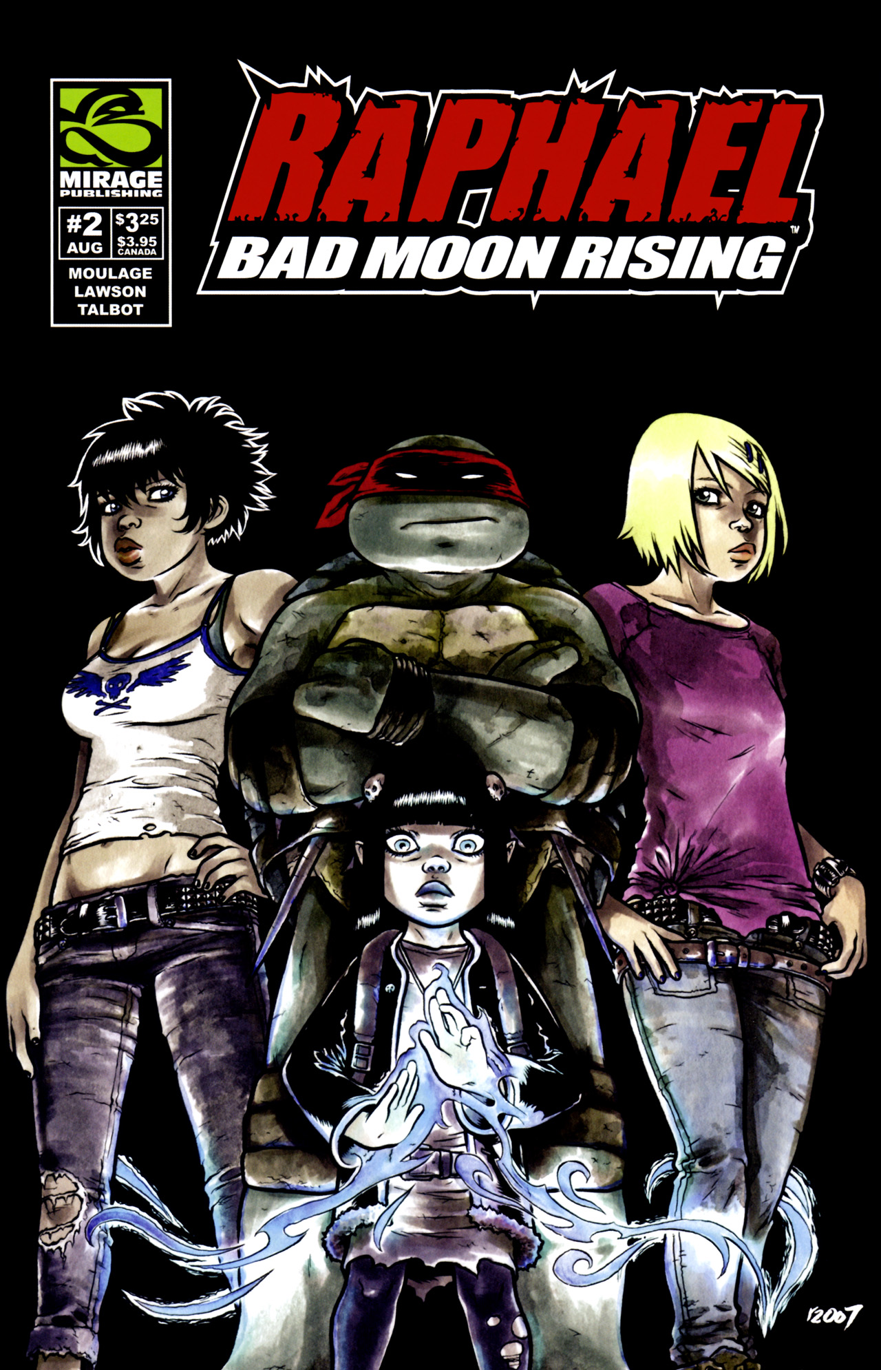 Read online Raphael Bad Moon Rising comic -  Issue #2 - 1