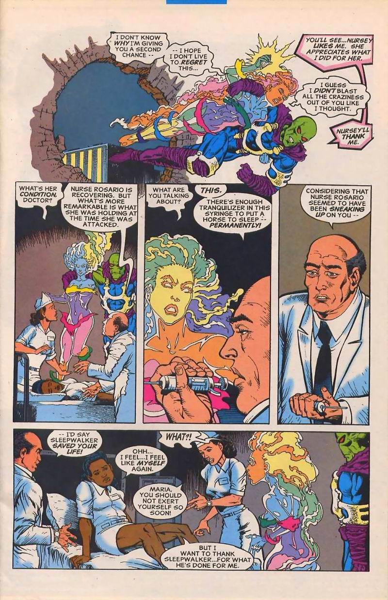 Read online Sleepwalker comic -  Issue #31 - 21