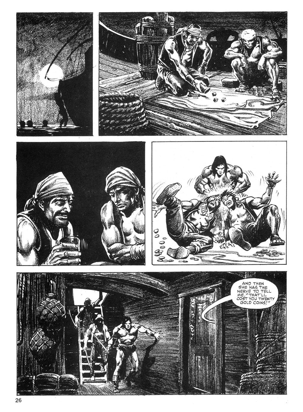 Read online The Savage Sword Of Conan comic -  Issue #89 - 26