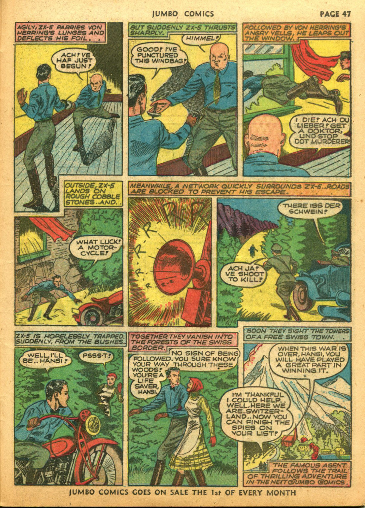 Read online Jumbo Comics comic -  Issue #30 - 49