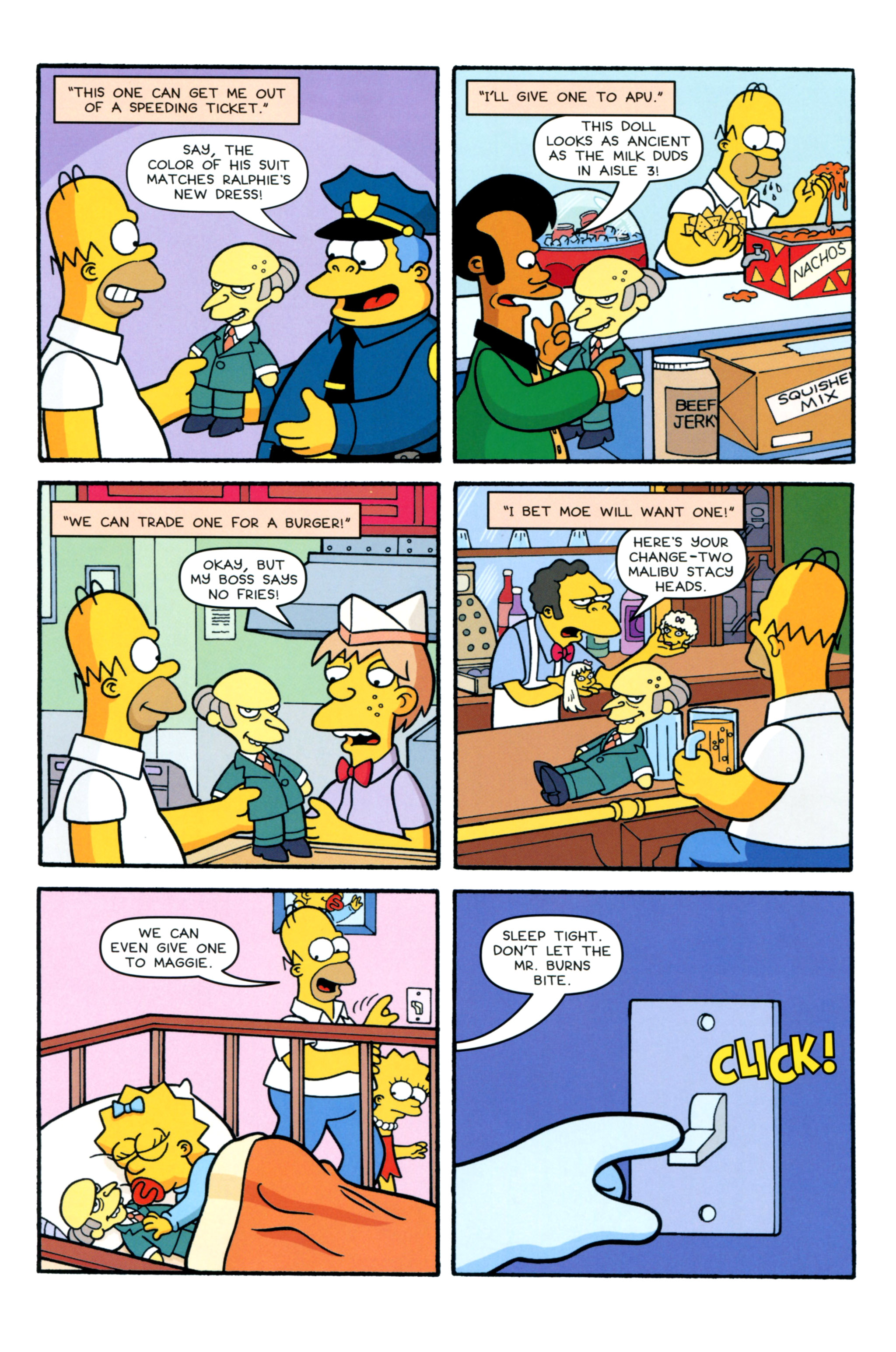 Read online Simpsons Comics comic -  Issue #216 - 12