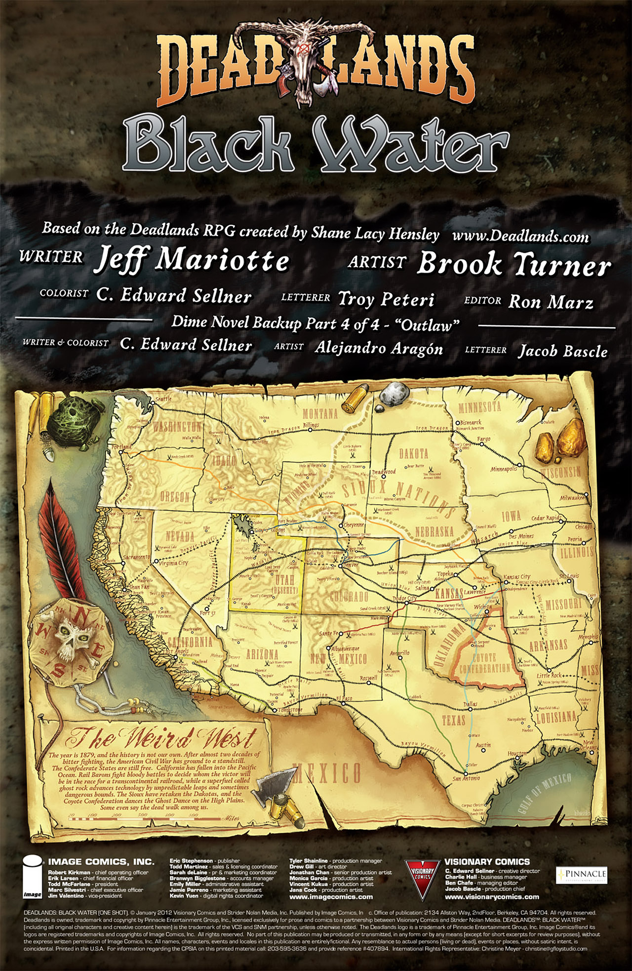 Read online Deadlands: Black Water comic -  Issue # Full - 2