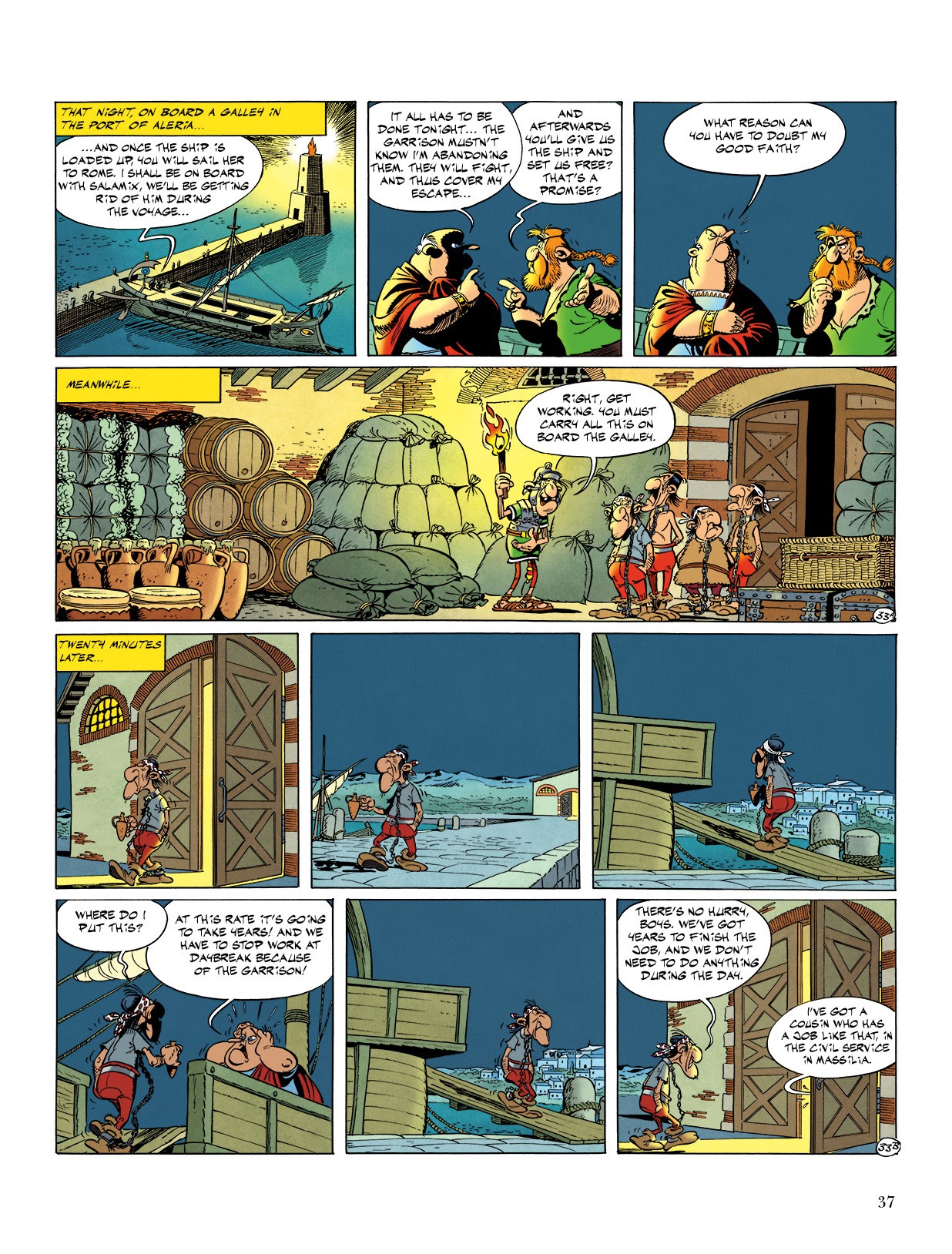 Read online Asterix comic -  Issue #20 - 38