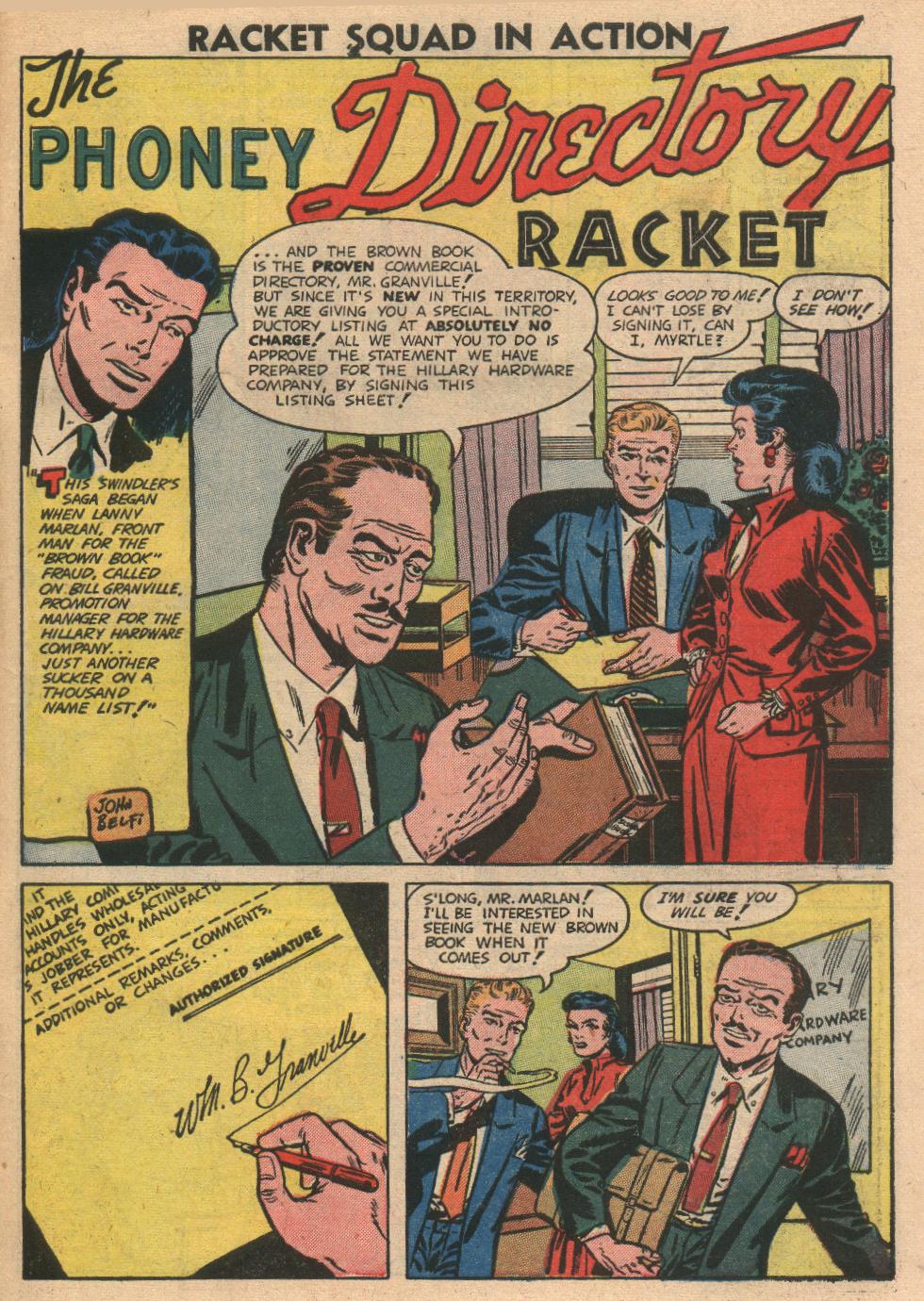 Read online Racket Squad in Action comic -  Issue #2 - 31