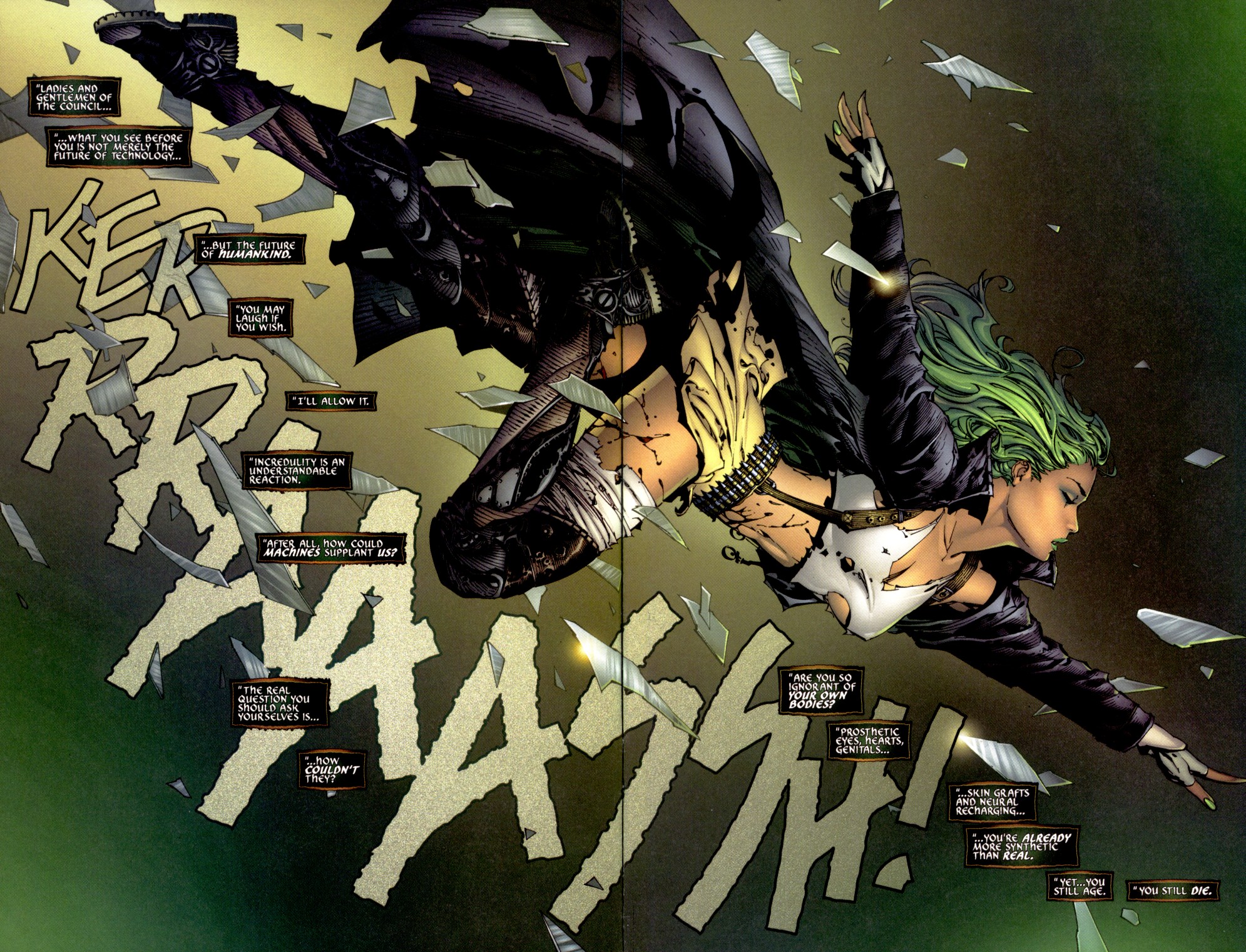Read online Aphrodite IX (2000) comic -  Issue #1 - 5
