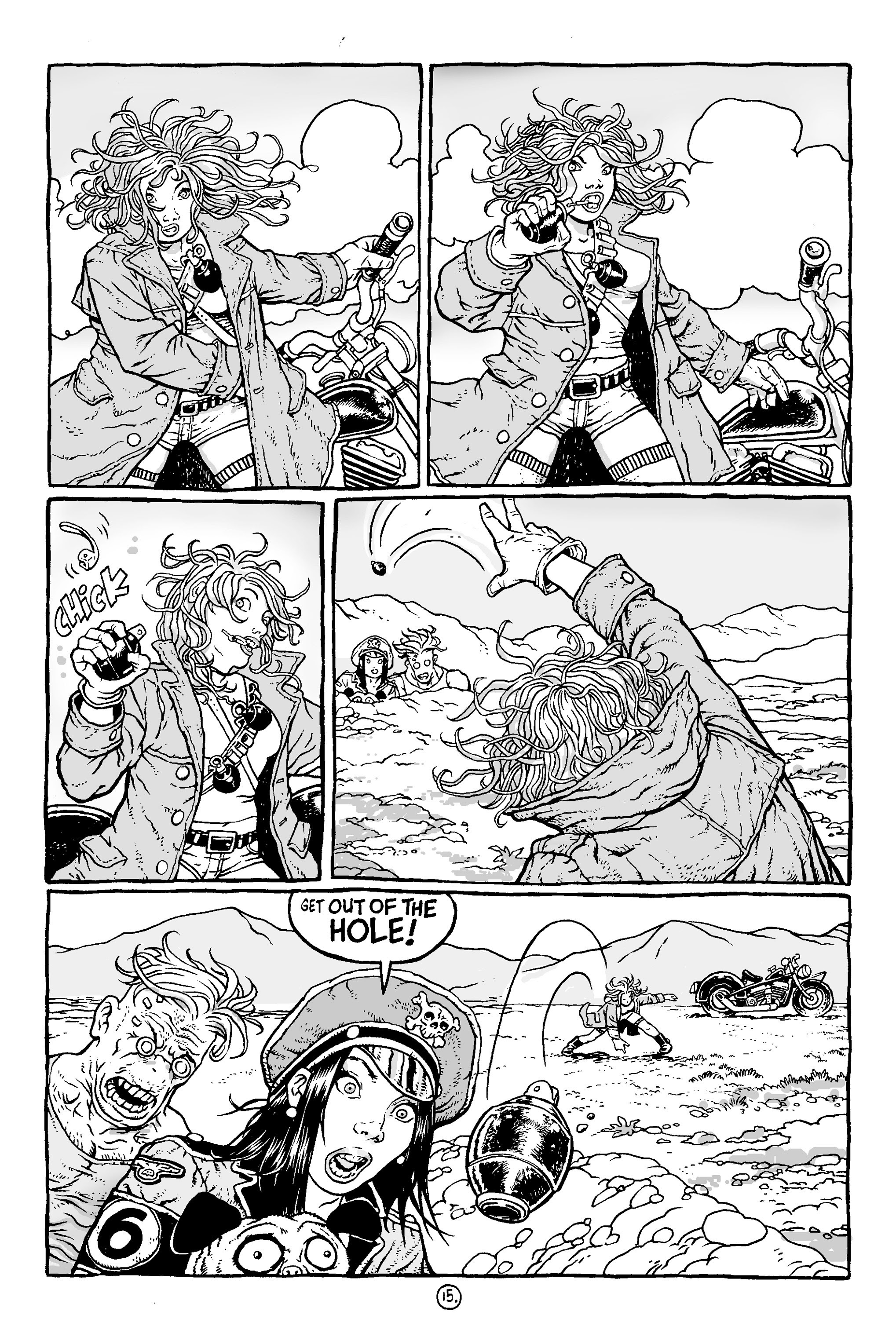 Read online Fearless Dawn: Hard Times comic -  Issue # Full - 17