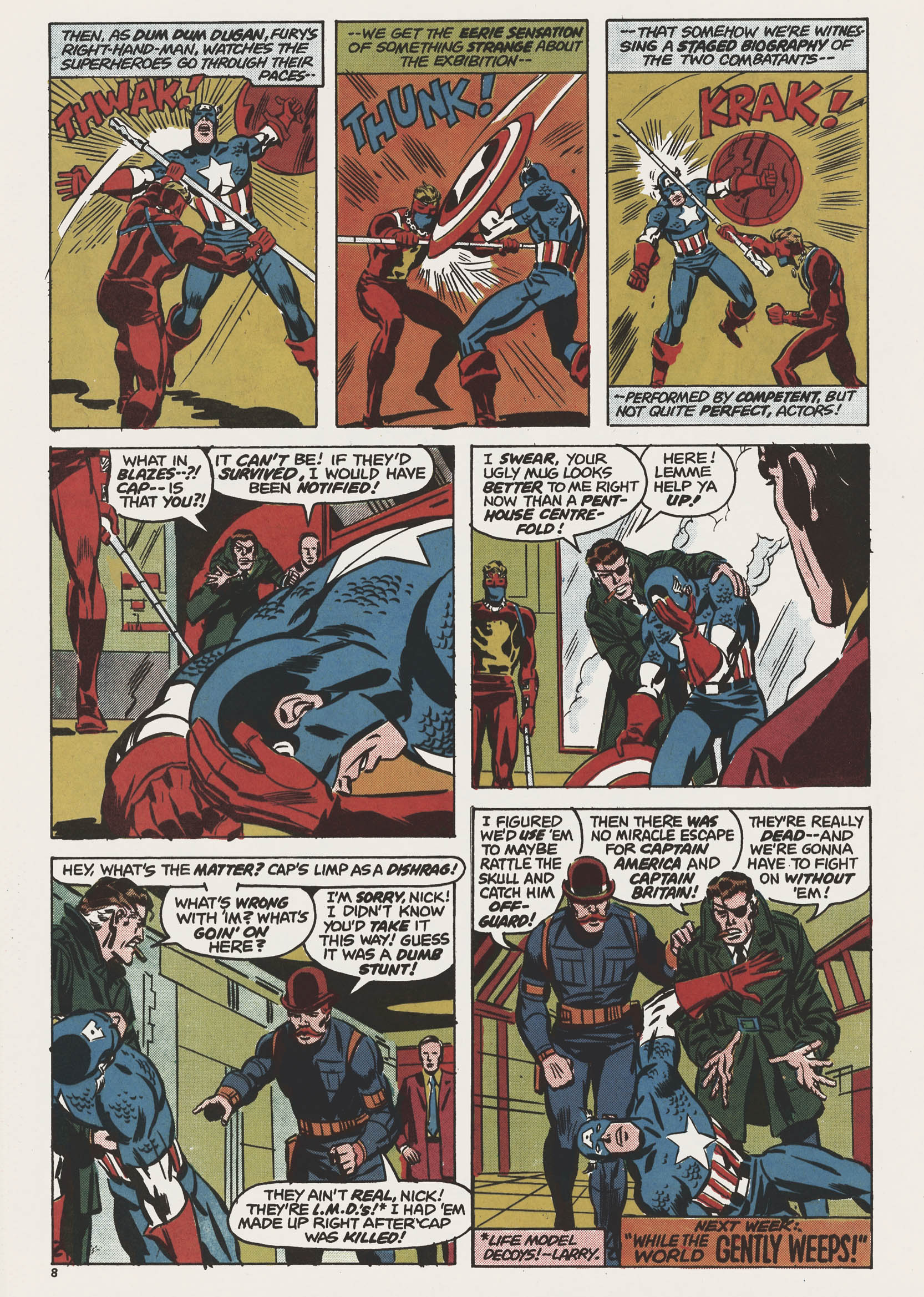 Read online Captain Britain (1976) comic -  Issue #19 - 8