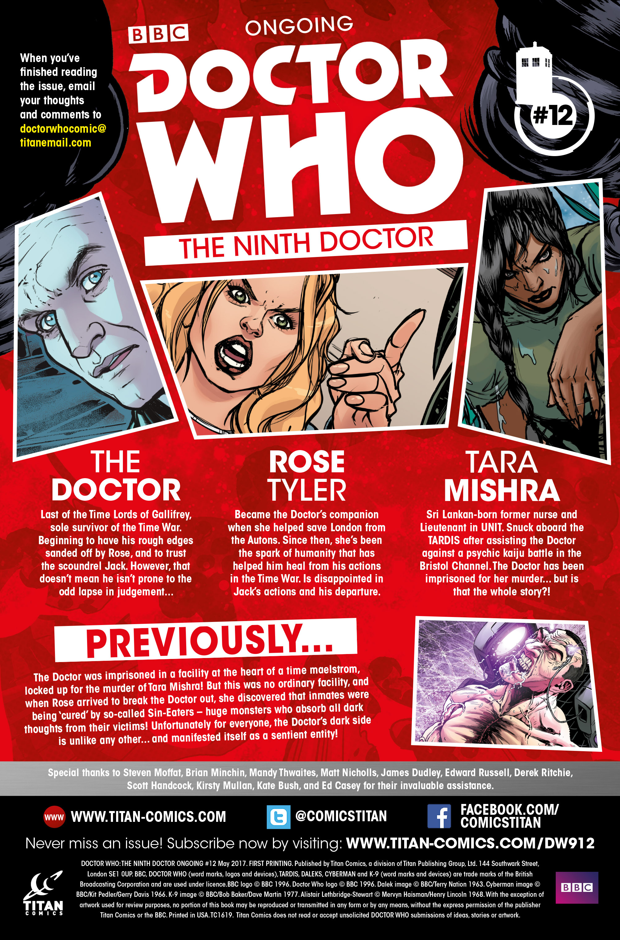 Read online Doctor Who: The Ninth Doctor (2016) comic -  Issue #12 - 5