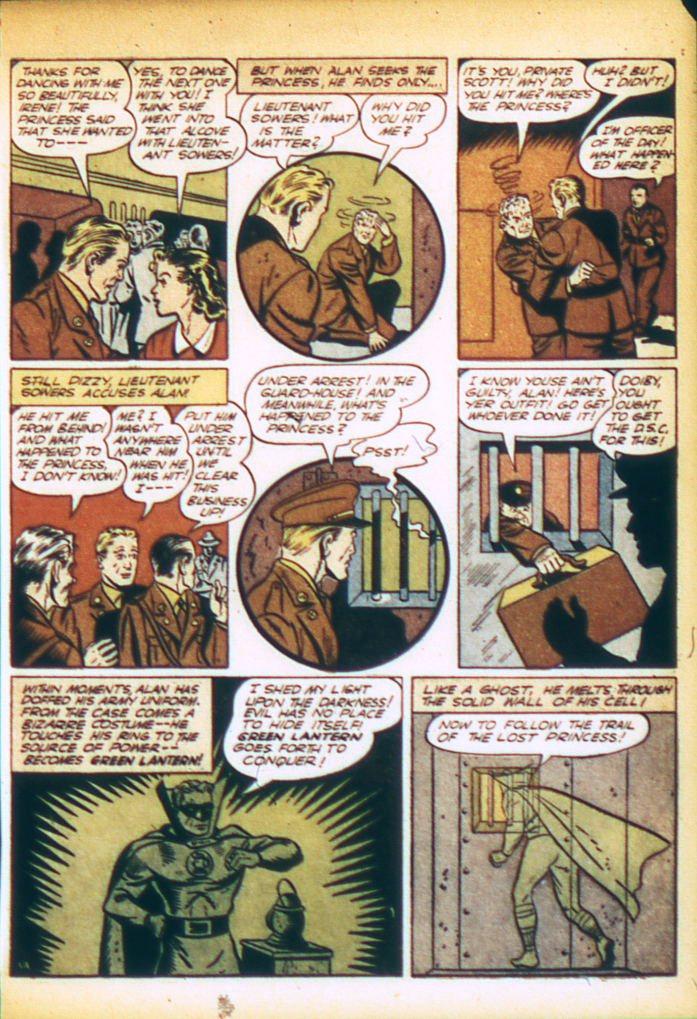 Read online Green Lantern (1941) comic -  Issue #5 - 6