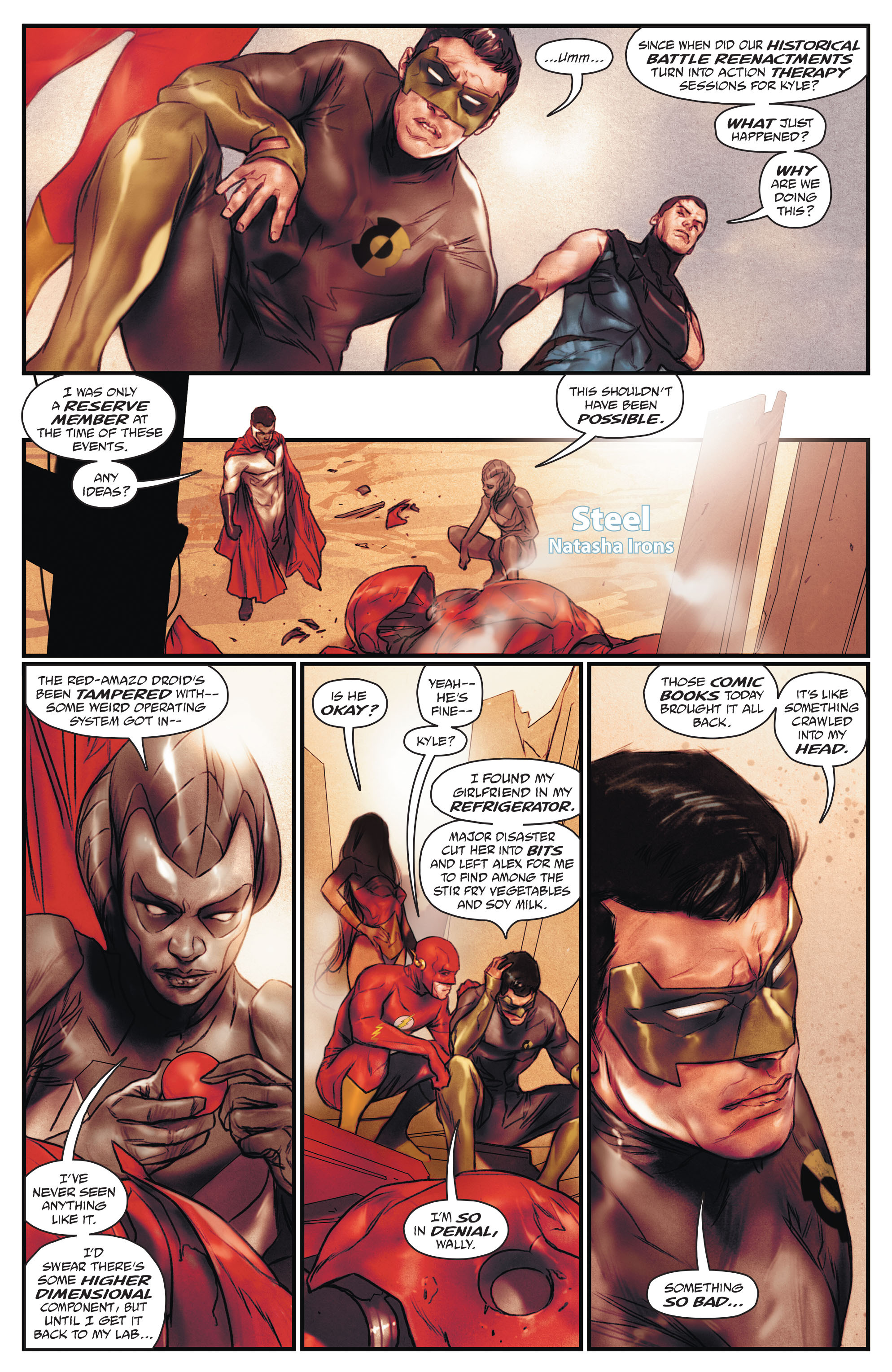 Read online The Multiversity: The Just comic -  Issue # Full - 24