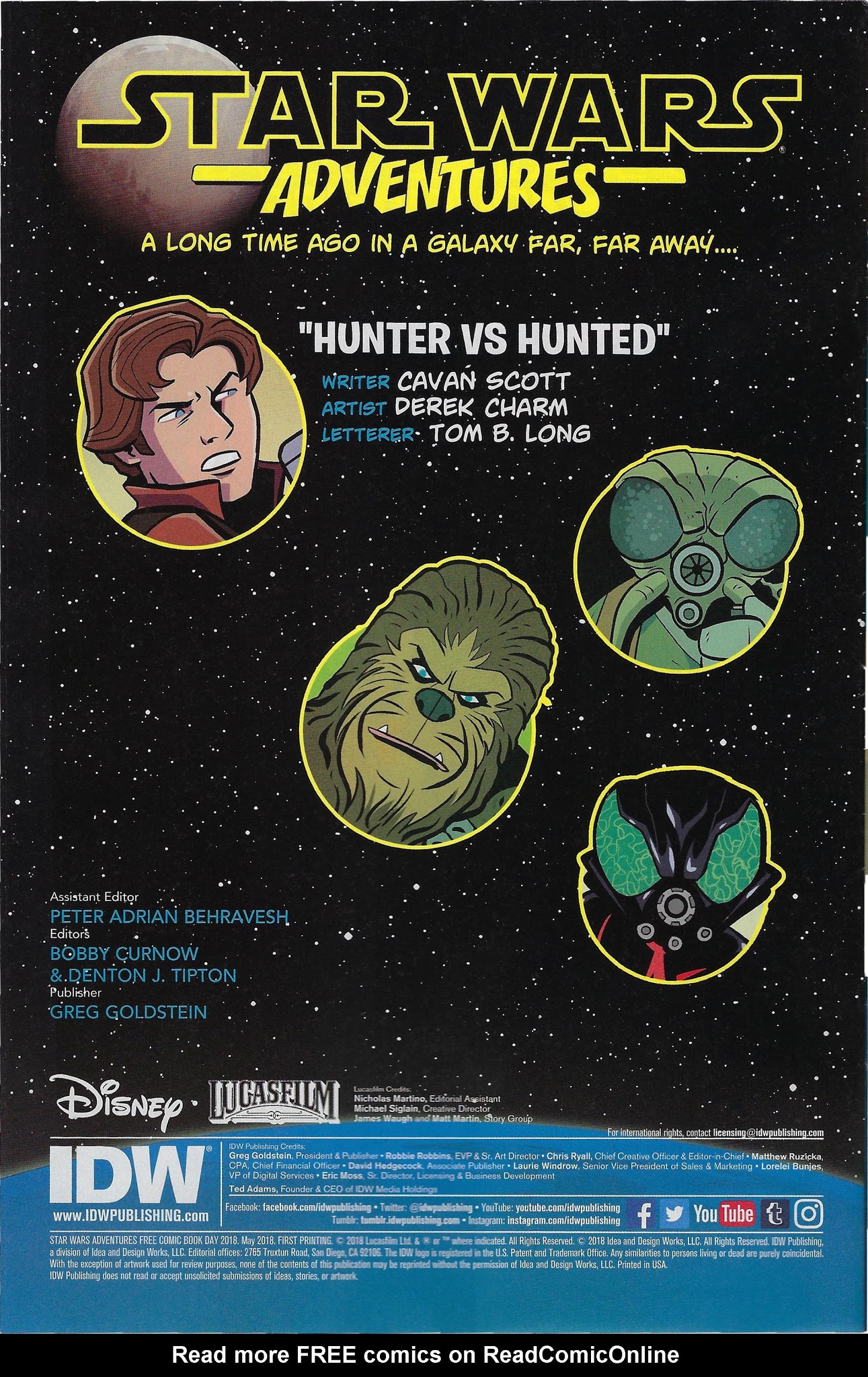 Read online Free Comic Book Day 2018 comic -  Issue # Star Wars Adventures - 2
