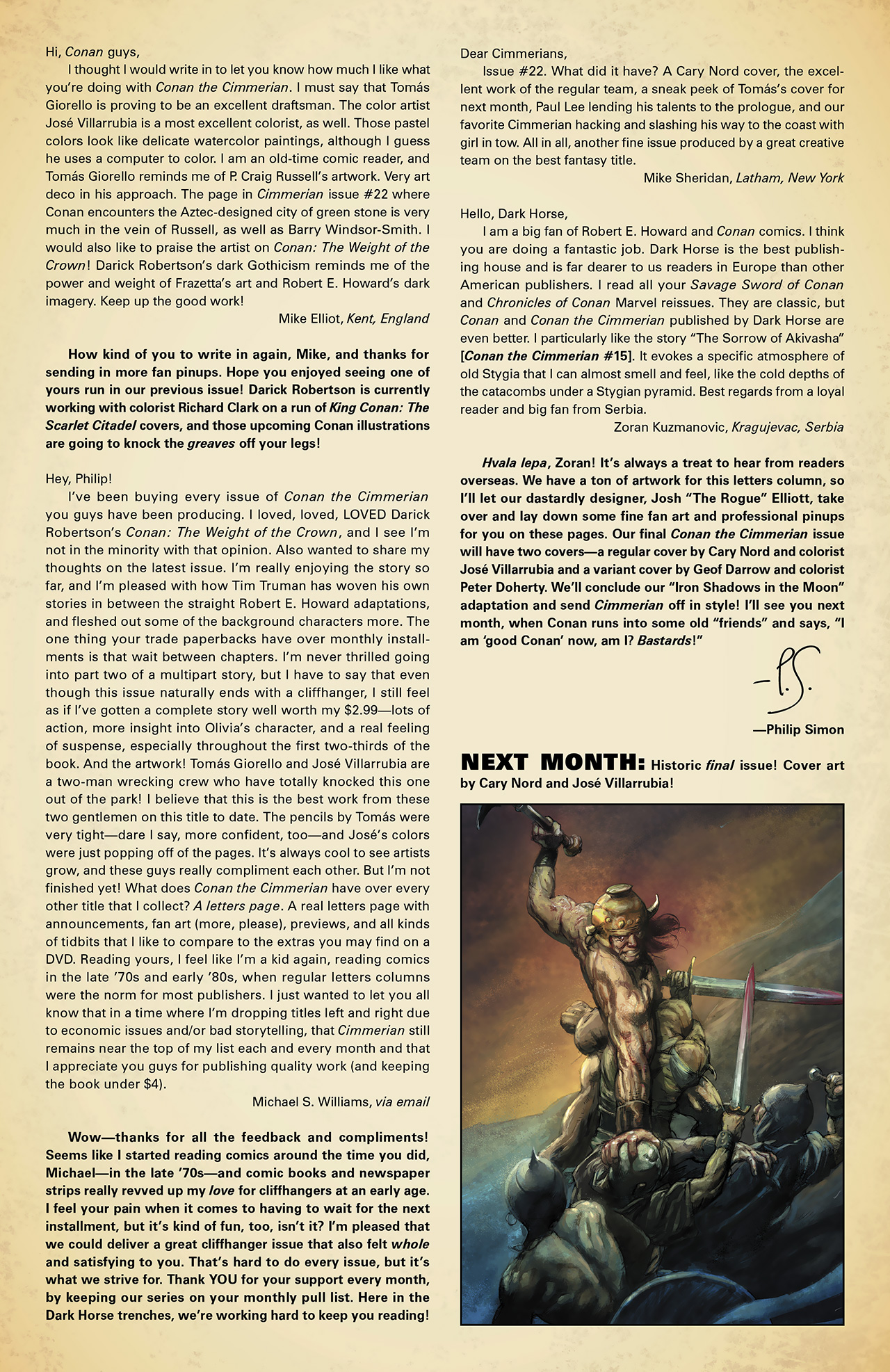 Read online Conan The Cimmerian comic -  Issue #24 - 25