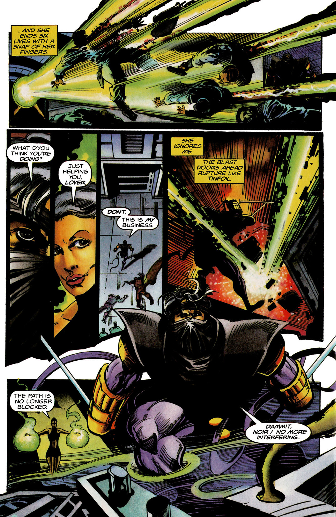 Read online Ninjak (1994) comic -  Issue #8 - 12