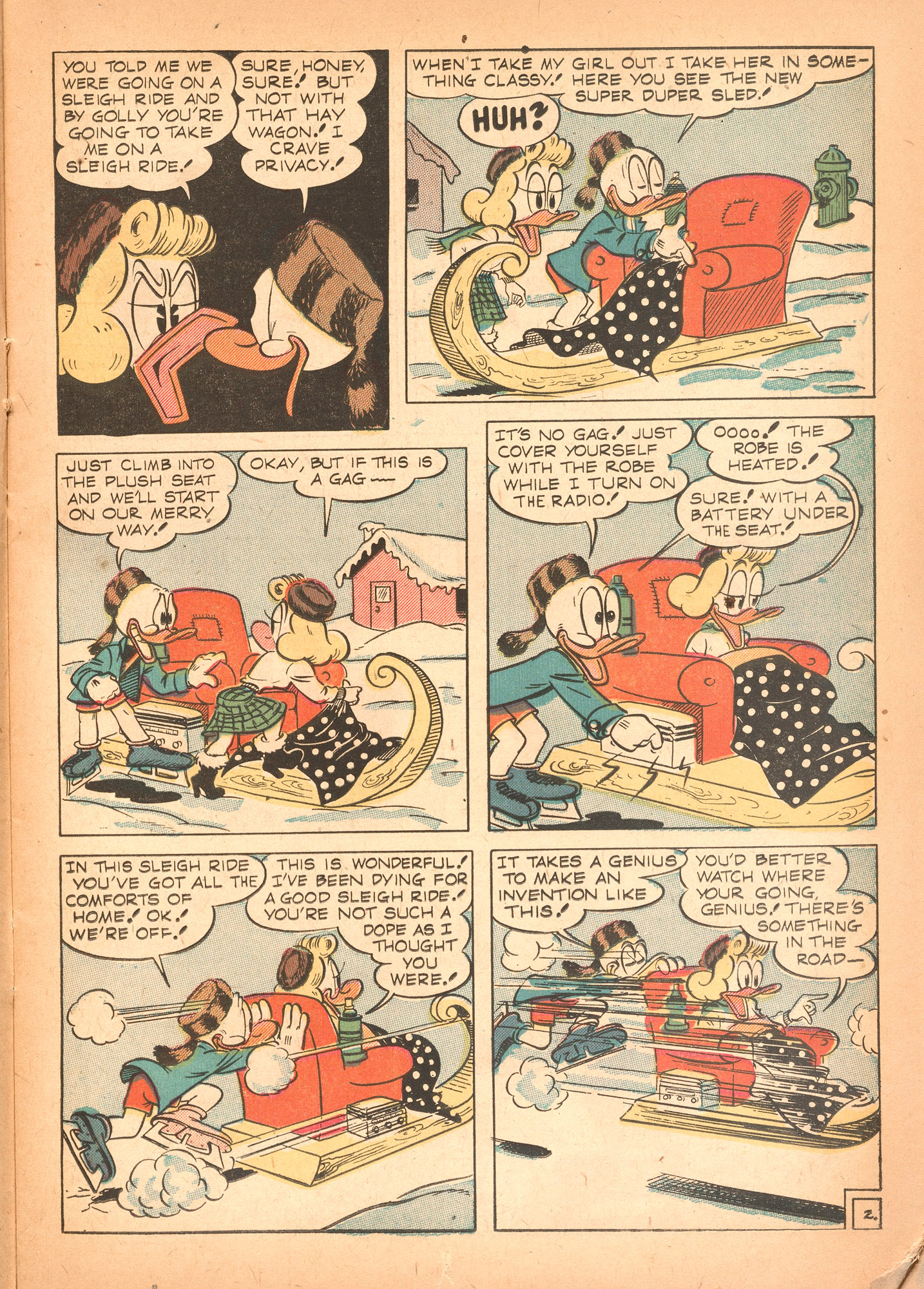 Read online Super Duck Comics comic -  Issue #37 - 15