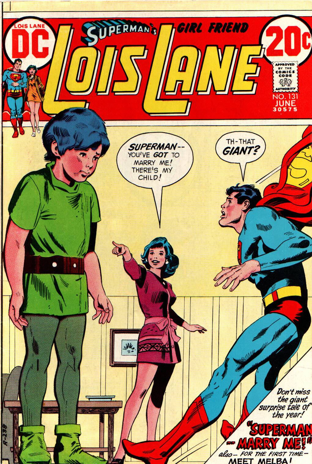 Read online Superman's Girl Friend, Lois Lane comic -  Issue #131 - 1