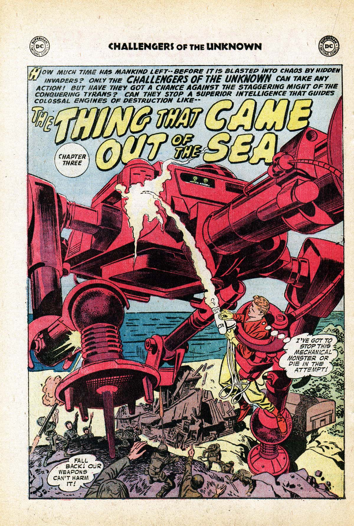 Challengers of the Unknown (1958) Issue #80 #80 - English 20