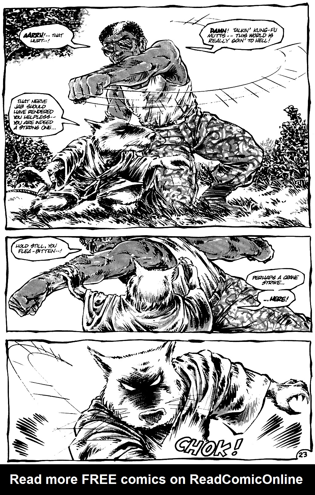 Read online Teenage Mutant Ninja Turtles (1984) comic -  Issue #12 - 23