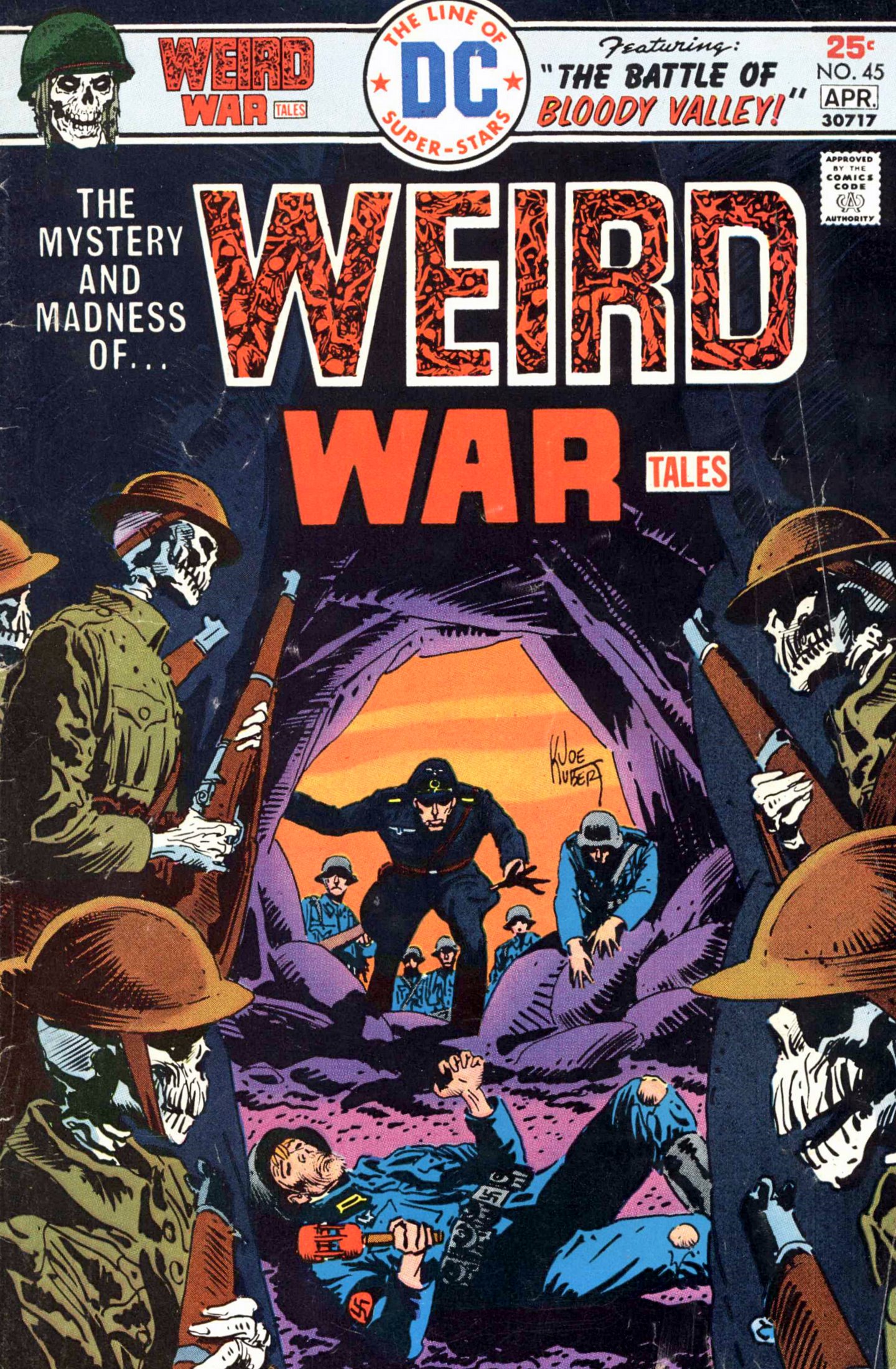 Read online Weird War Tales (1971) comic -  Issue #45 - 1