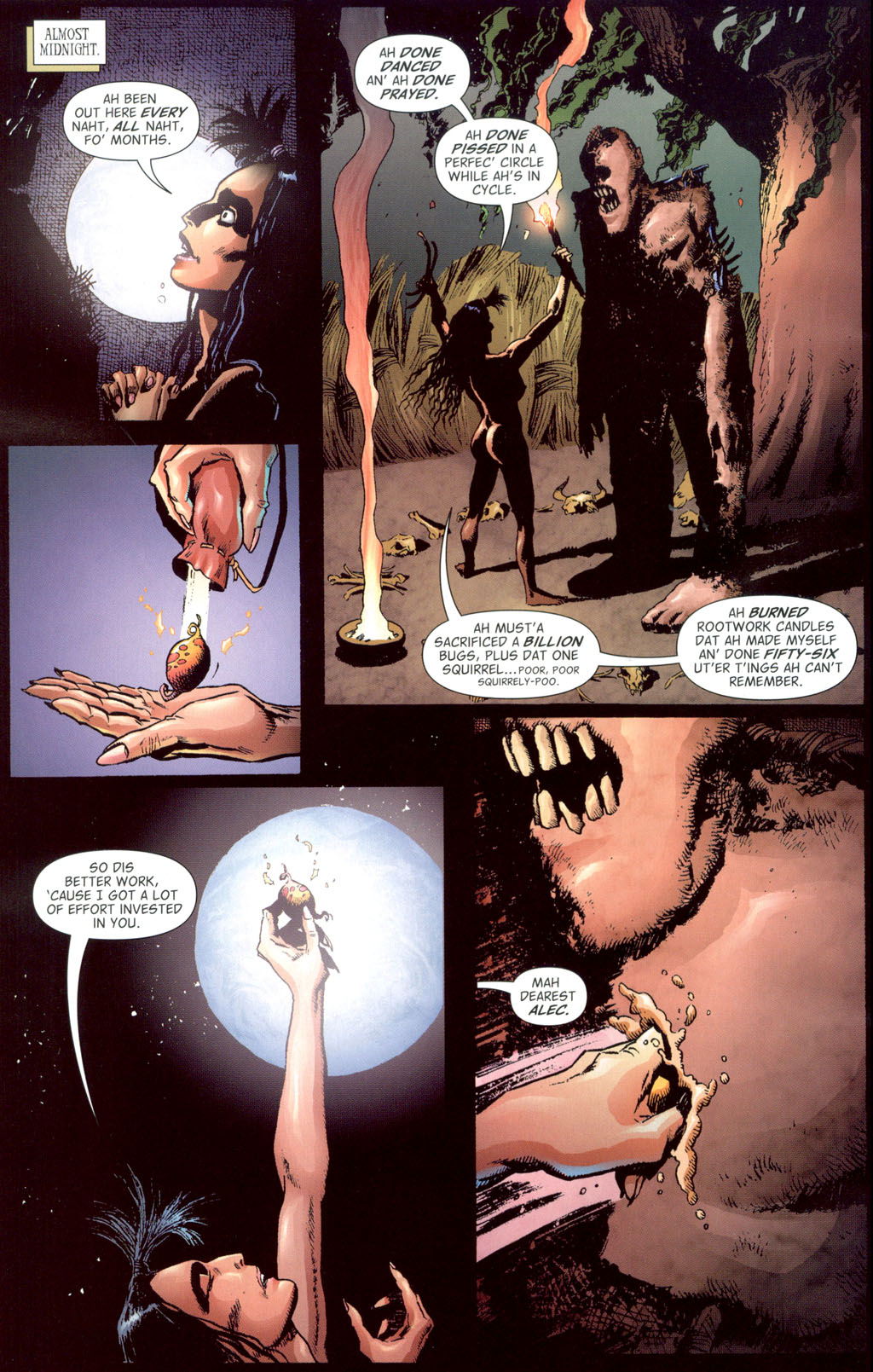 Read online Swamp Thing (2004) comic -  Issue #9 - 11
