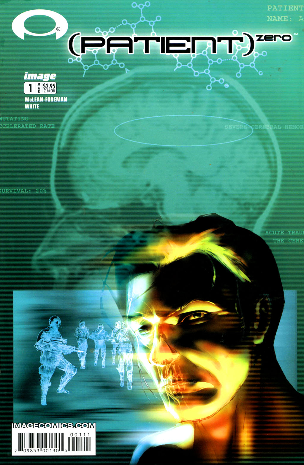 Read online Patient Zero comic -  Issue #1 - 1