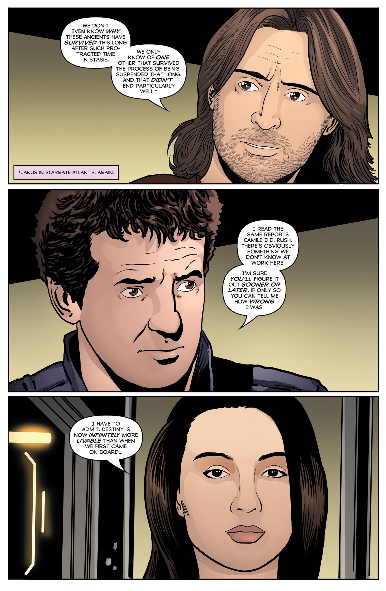 Read online Stargate Universe: Back To Destiny comic -  Issue #6 - 18