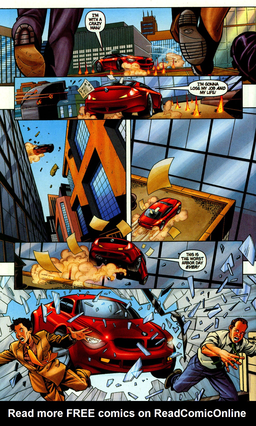 Read online BMWfilms.com's The Hire comic -  Issue #3 - 18