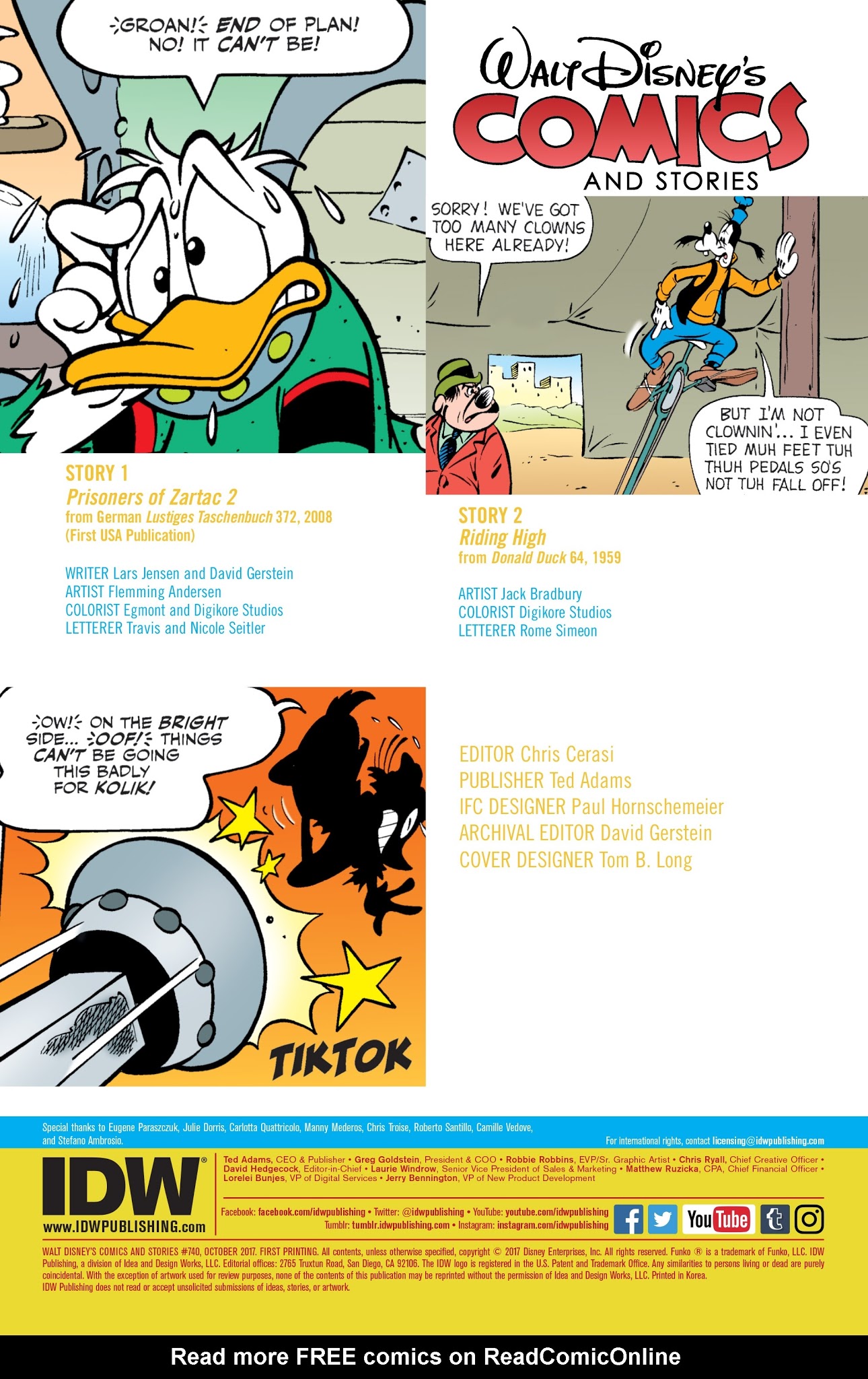 Read online Walt Disney's Comics and Stories comic -  Issue #740 - 2