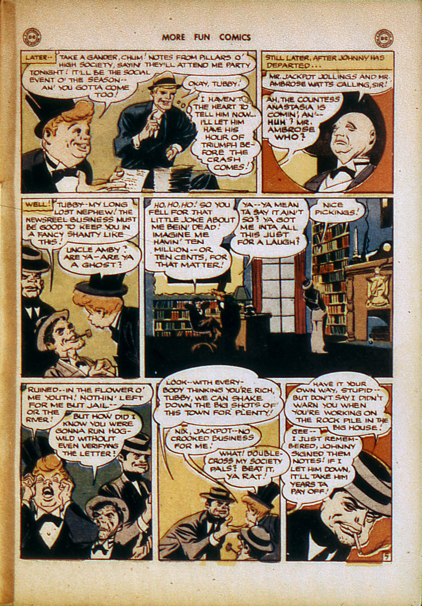 Read online More Fun Comics comic -  Issue #100 - 8