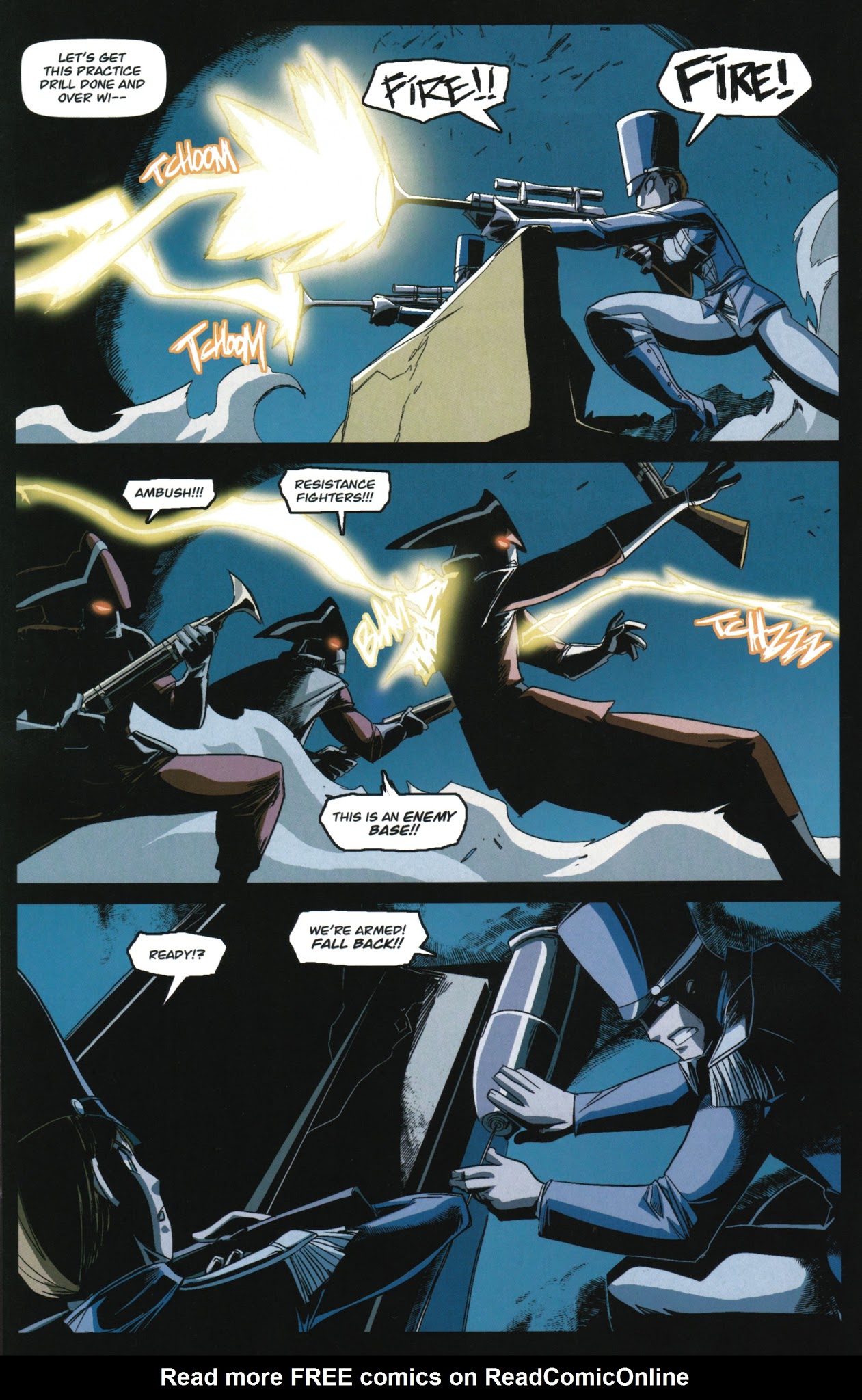 Read online Steam Wars comic -  Issue #3 - 22