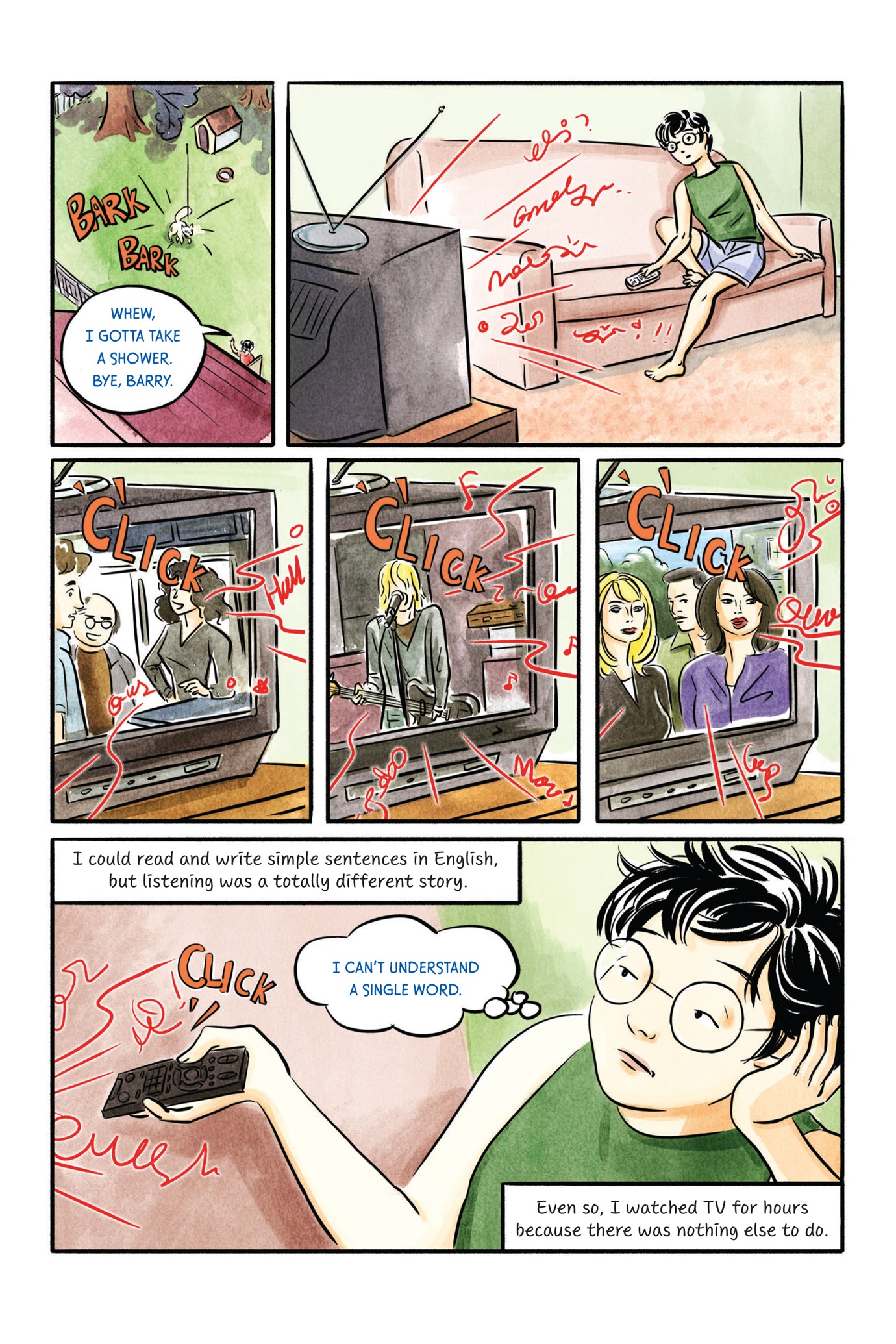 Read online Almost American Girl: An Illustrated Memoir comic -  Issue # TPB (Part 1) - 31