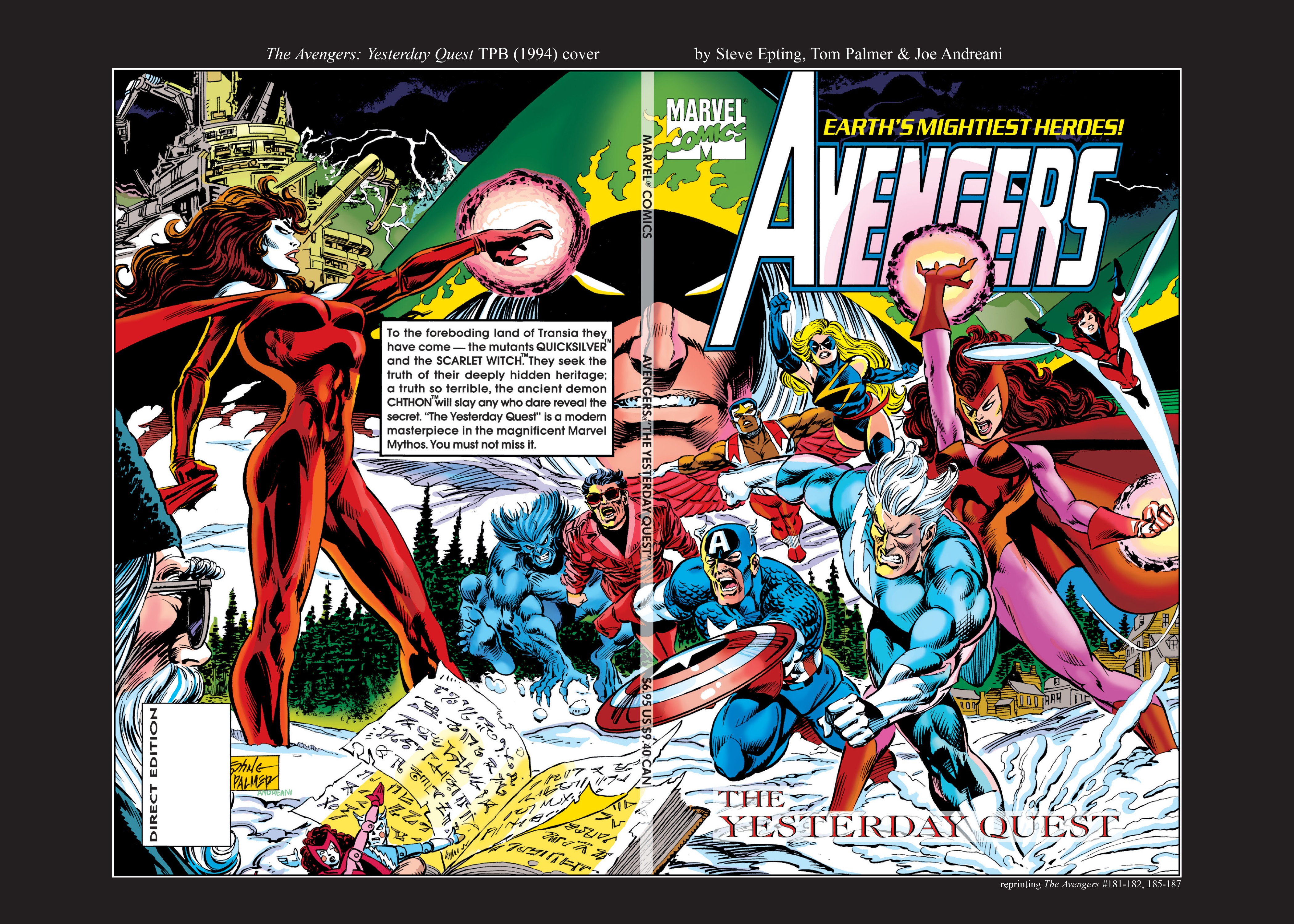 Read online Marvel Masterworks: The Avengers comic -  Issue # TPB 18 (Part 3) - 109