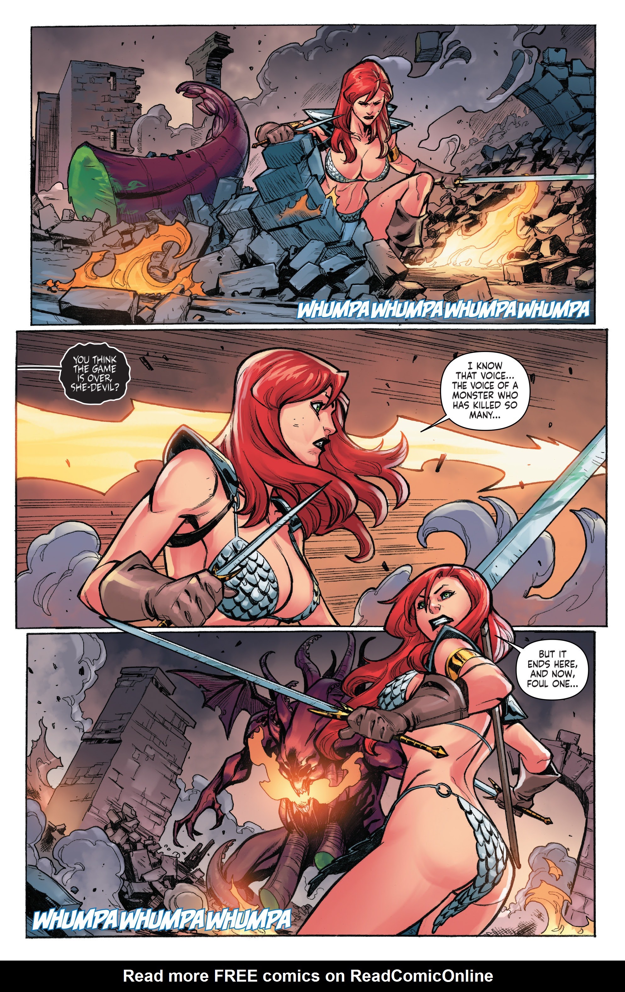 Read online Red Sonja, Volume 4 comic -  Issue #0 - 7