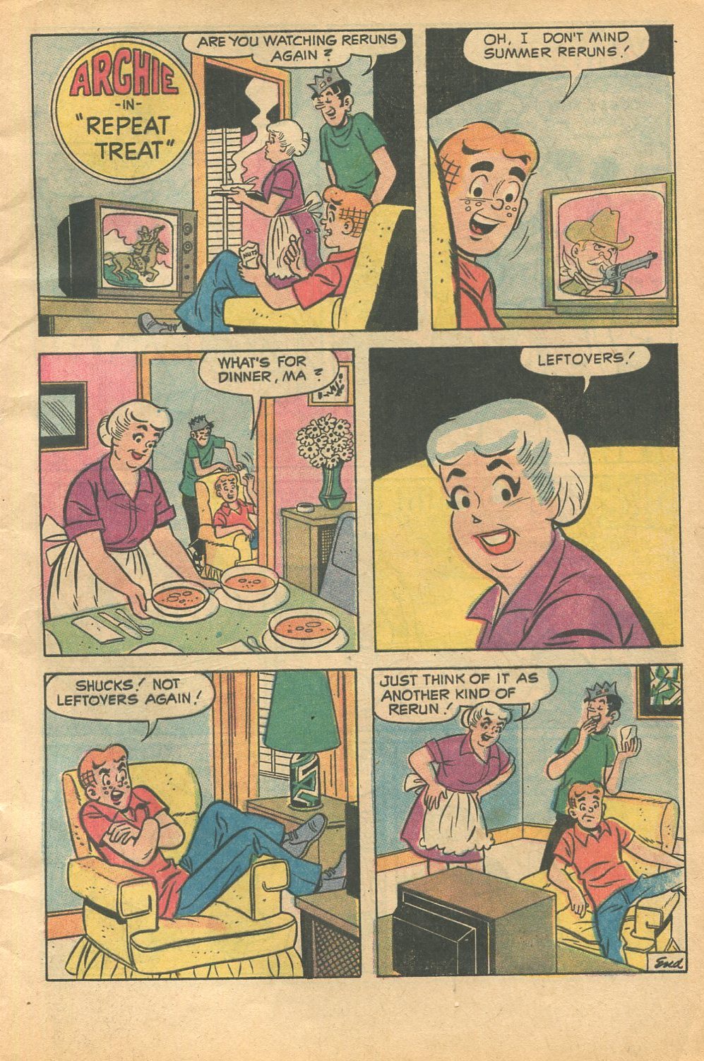 Read online Archie's Joke Book Magazine comic -  Issue #166 - 5